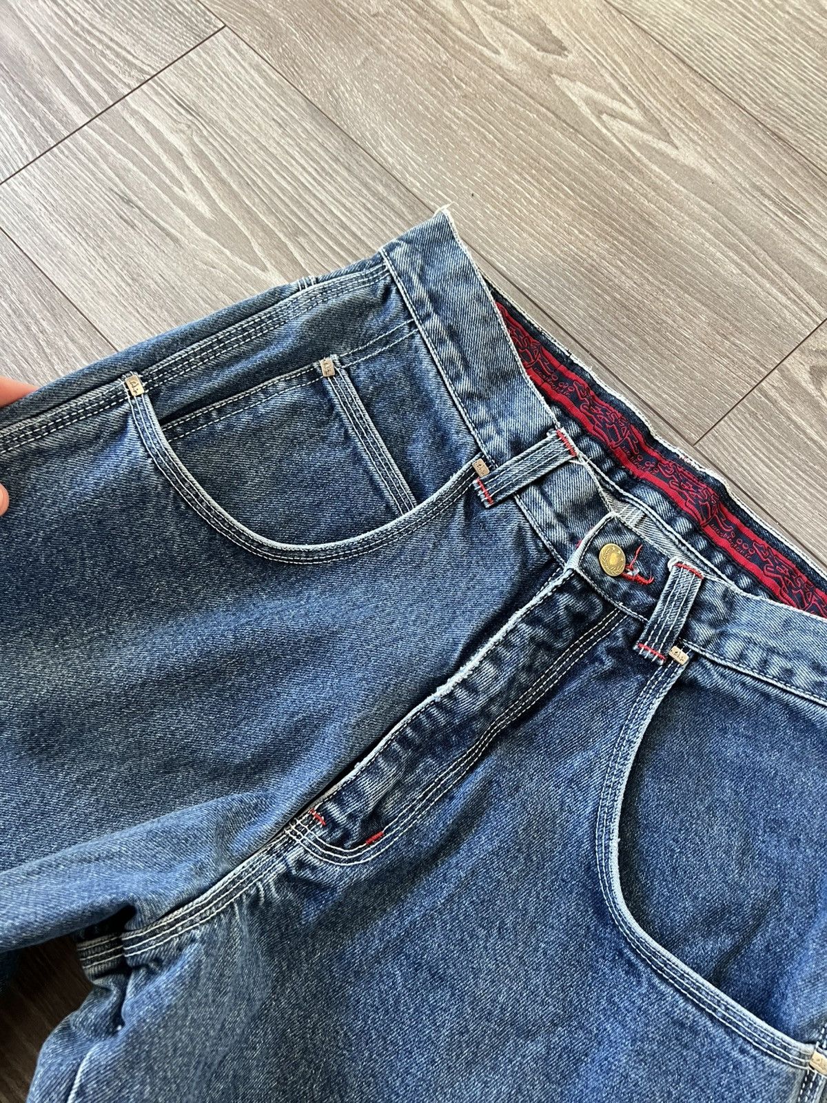 Other ‼️Westside style Caesar Washington Jr. Patch Pocket Jeans‼️ Size US 31 - 21 Thumbnail