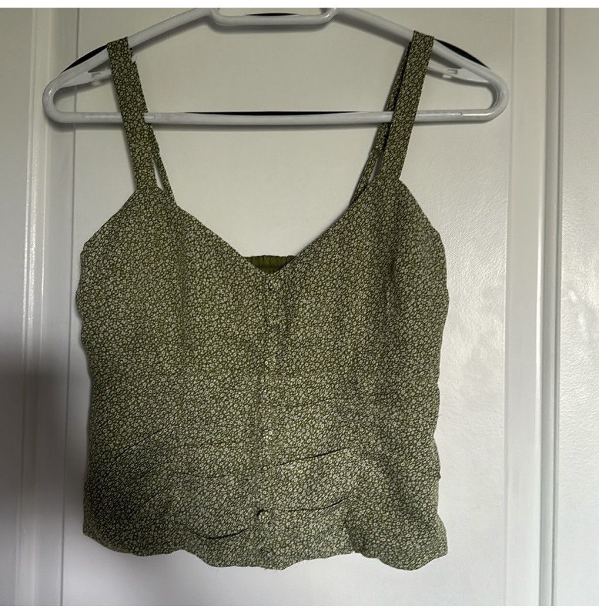 Abercrombie & Fitch Abercrombie & Fitch Crop floral top Size S / US 4 / IT 40 - 1 Thumbnail