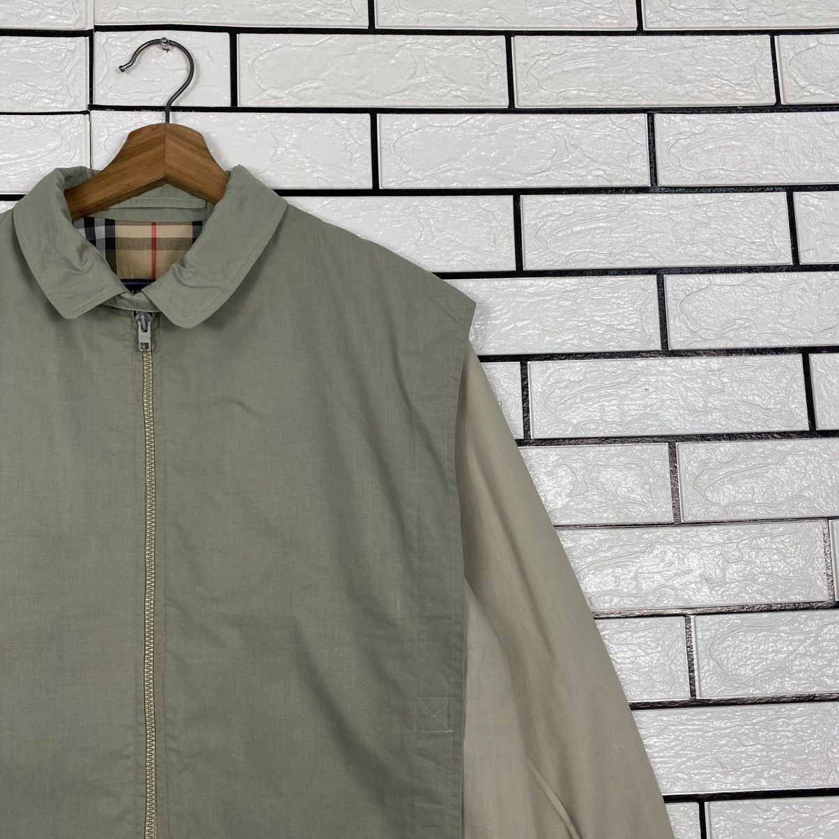 Burberry 🔥VINTAGE BOMBER JACKET BURBERRYS MADE IN ENGLAND NOVA CHECK Size US M / EU 48-50 / 2 - 7 Thumbnail