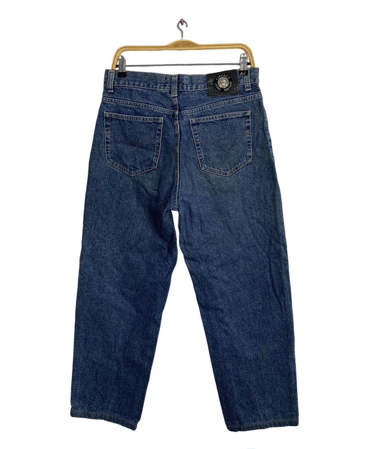 Versace Jeans Couture 90s Versace Jean Couture Relaxed Denim Jeans Size 30" / US 8 / IT 44 - 1 Thumbnail