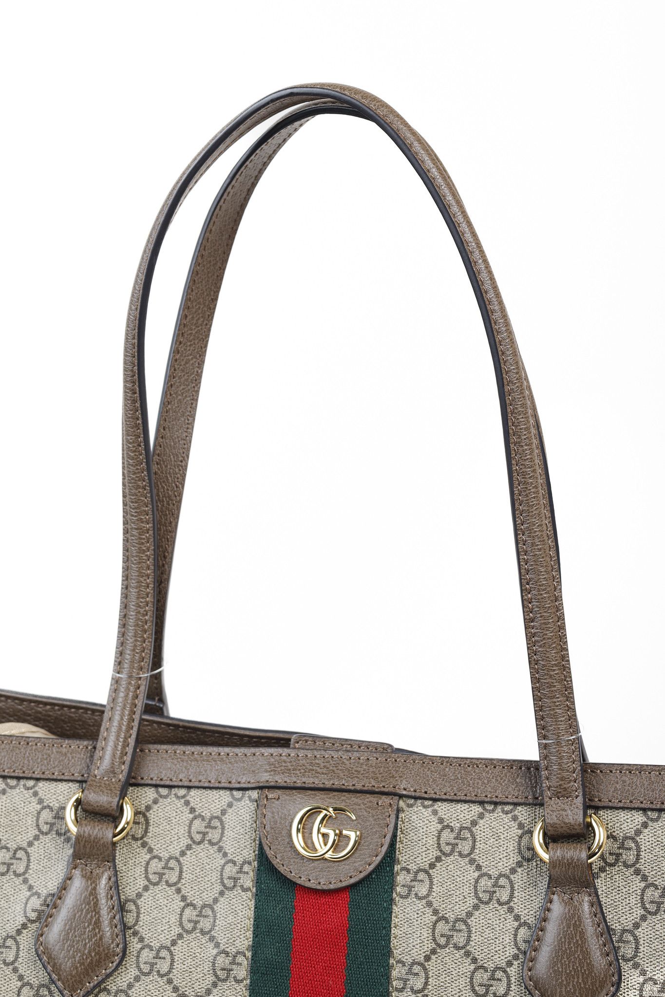 Gucci Gucci Ophidia Medium GG Supreme Canvas Tote Bag Size ONE SIZE - 7 Thumbnail