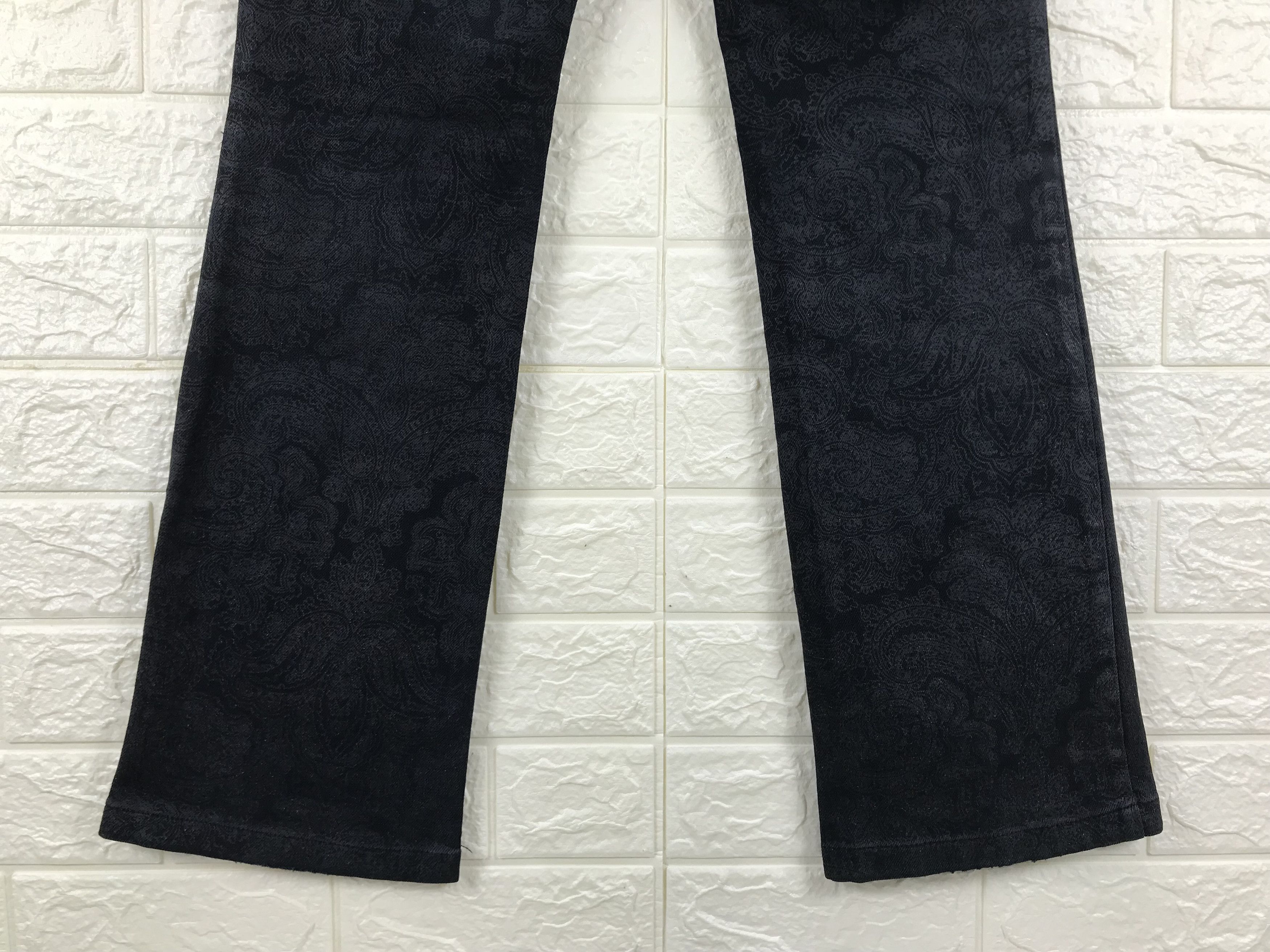Tornado Mart Vintage Tornado Mart Damask Flare Pants Size US 28 / EU 44 - 8 Thumbnail