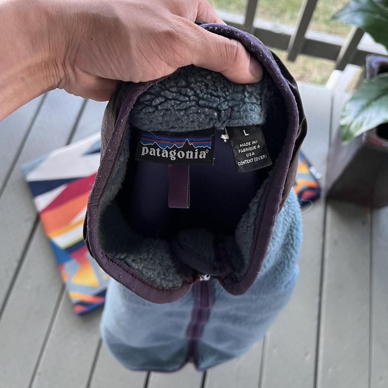 Patagonia Vintage Patagonia Deep Pile Fleece Jacket Retro X Full Zip Size US L / EU 52-54 / 3 - 6 Thumbnail