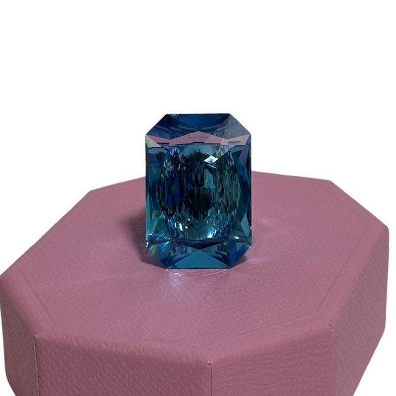 Swarovski Lucent cocktail ring Oversized crystal 7