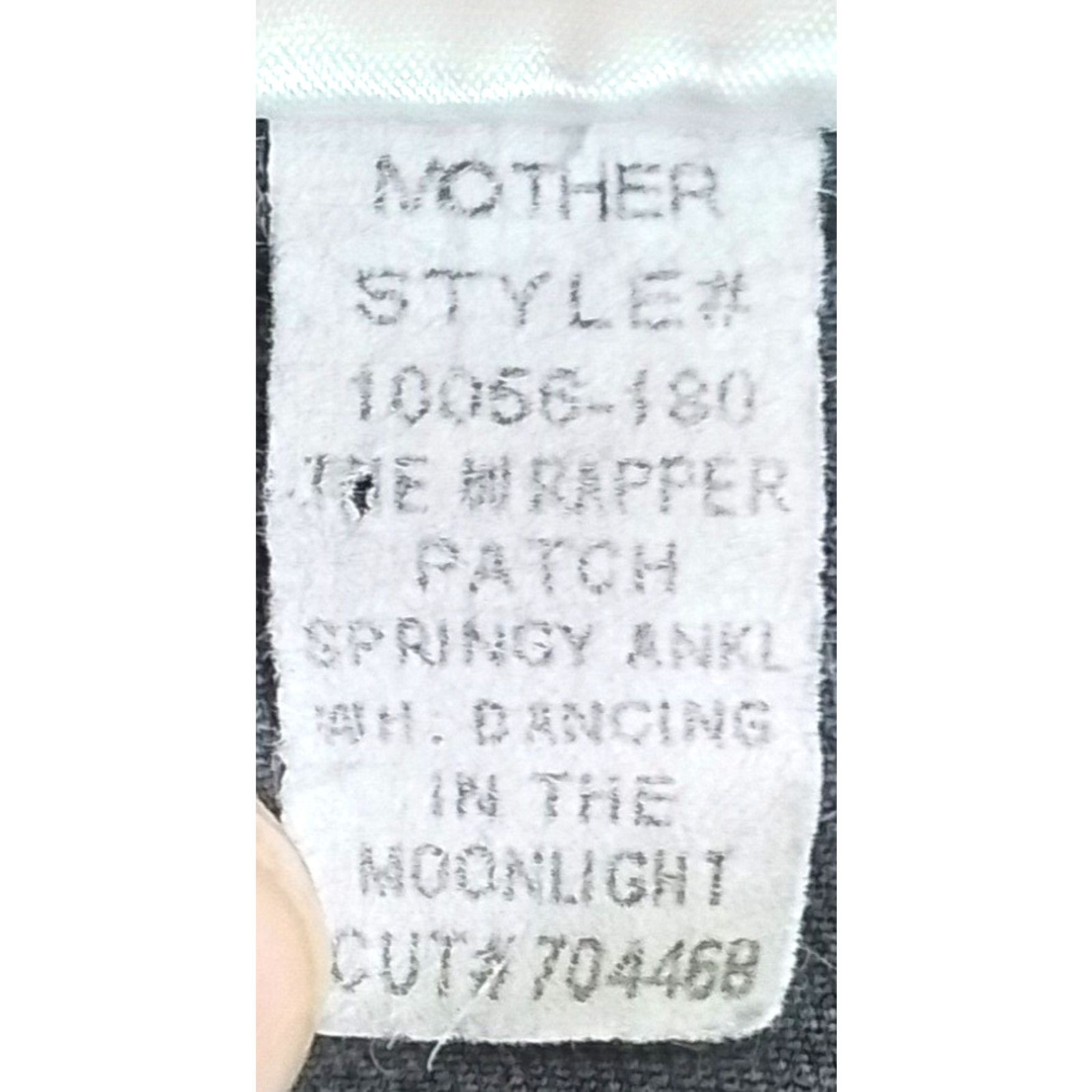 MOTHER Mother Denim Jeans Women's 28 The Wrapper Patch Ankle Size 28" / US 6 / IT 42 - 10 Thumbnail