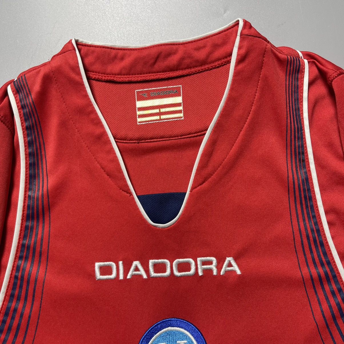 Diadora NAPOLI DIADORA 2007/2008 FOOTBALL AWAY JERSEY #17 HAMSIK Size US M / EU 48-50 / 2 - 6 Thumbnail