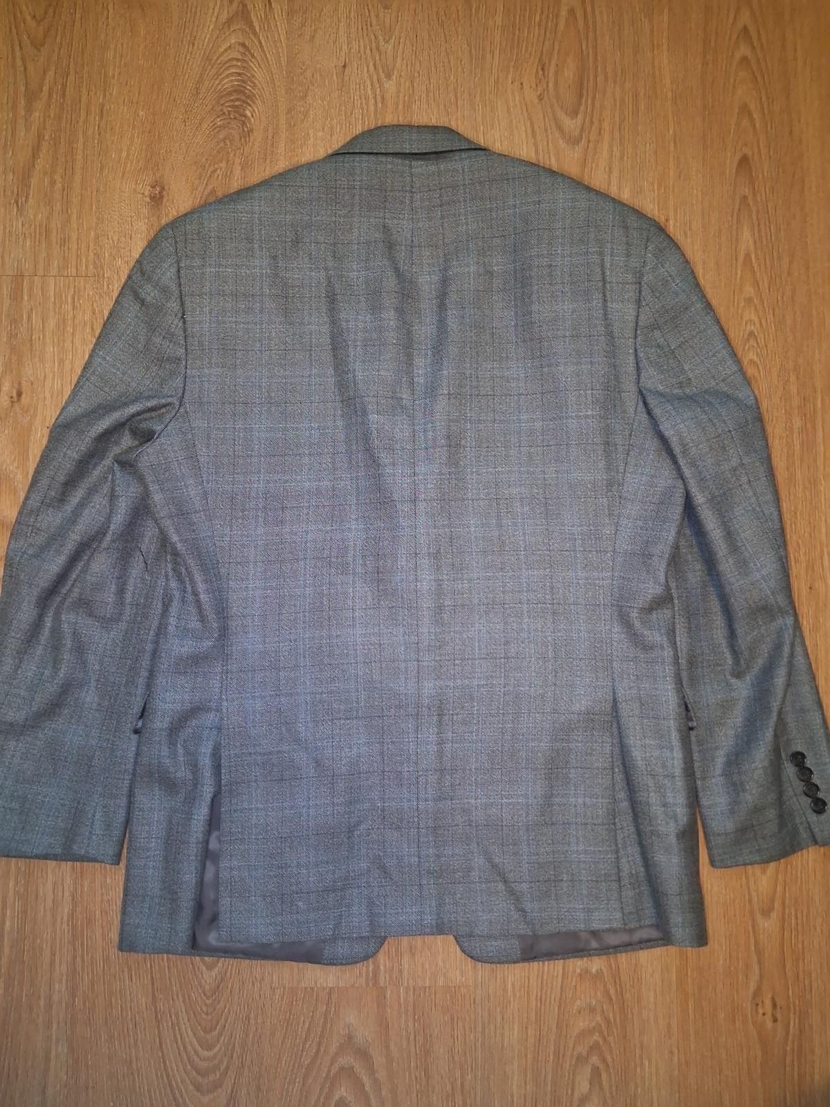 Polo Ralph Lauren Ralph Lauren Sport Coat Mens 40R Gray Plaid Sharkskin Silk Size 40R - 9 Thumbnail