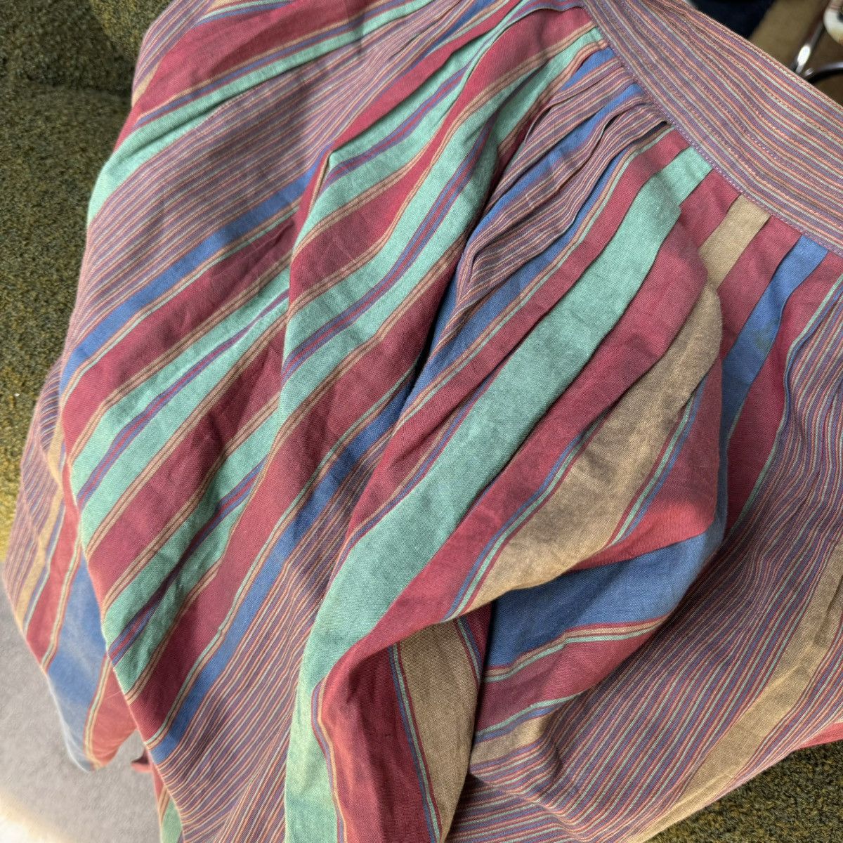 Calvin Klein × Vintage Calvin Klein midi striped skirt Size 28" / US 6 / IT 42 - 7 Thumbnail