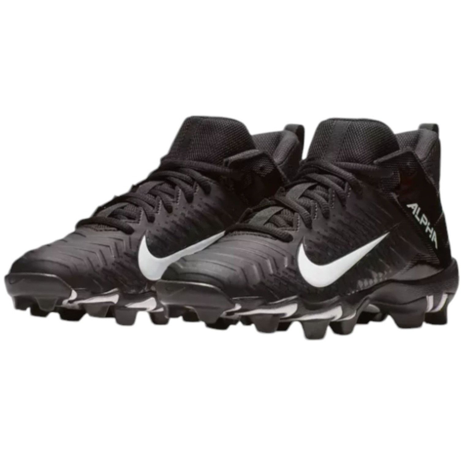 Nike Nike Alpha Menace Shark 2 BV0146-001 Black Football Cleats M Size US 9 / EU 42 - 3 Thumbnail