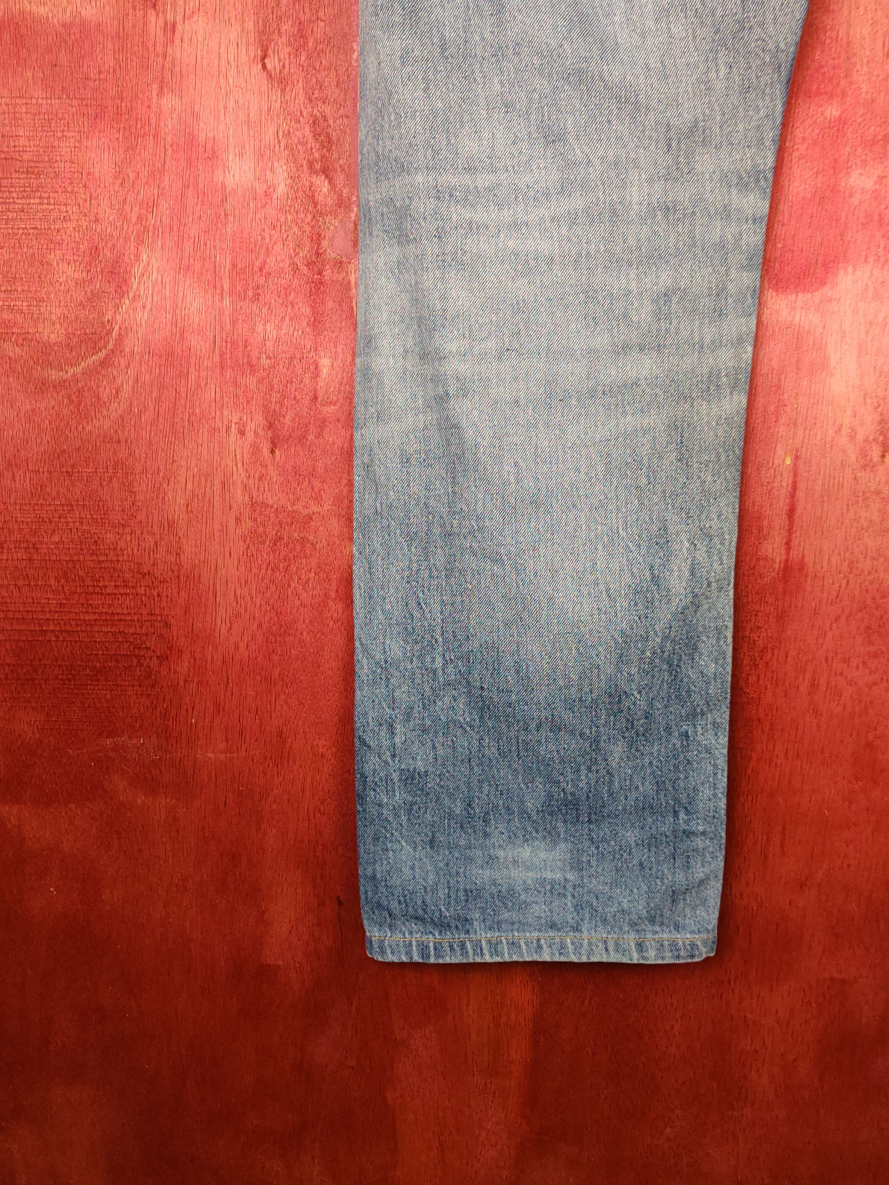 Japanese Brand Uniqlo Blue Faded Distressed Ripped Jeans #S1704 Size US 34 / EU 50 - 11 Thumbnail