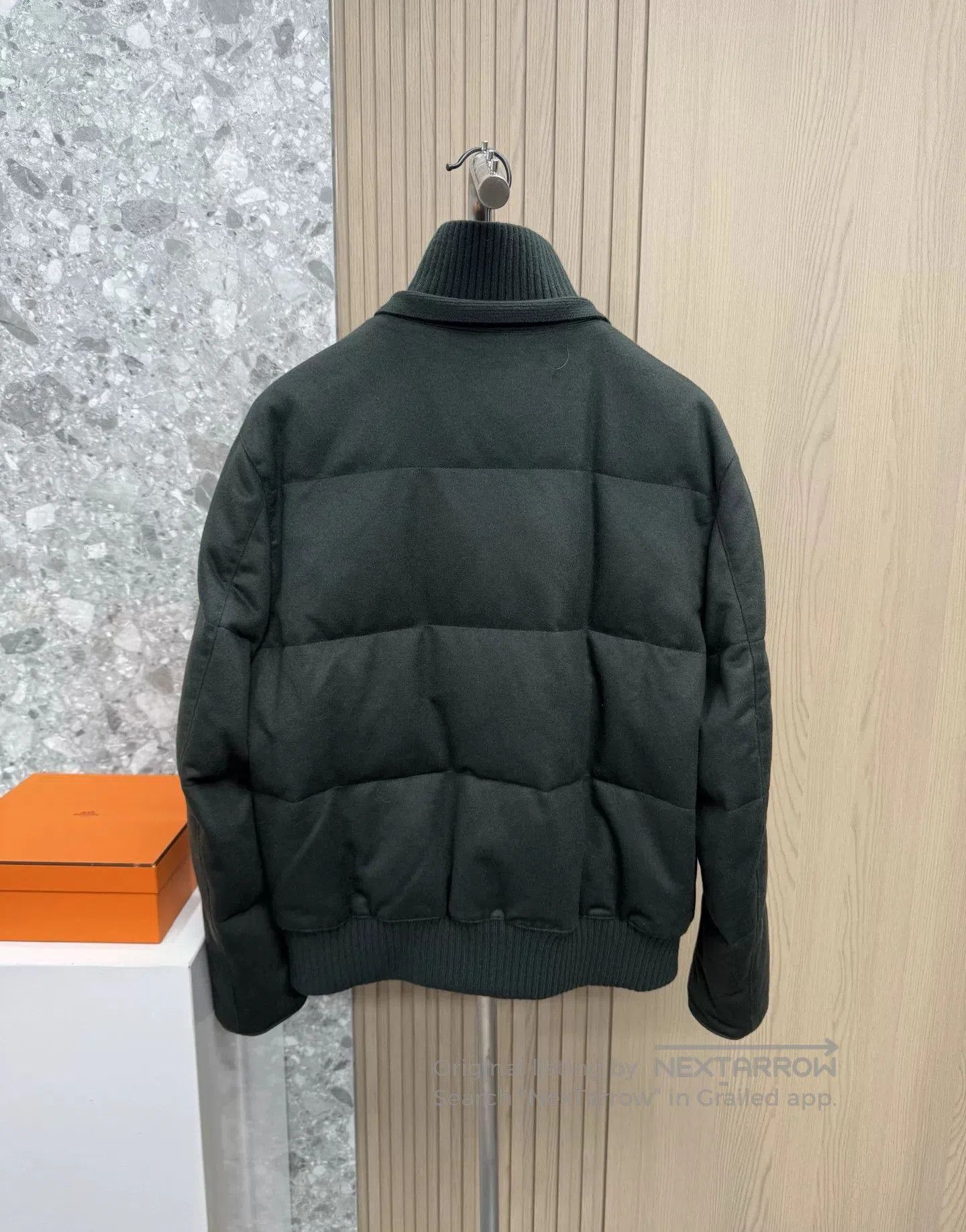 Hermes Hermes Cashmere Knitted Collar Down Jacket. Size US L / EU 52-54 / 3 - 7 Thumbnail