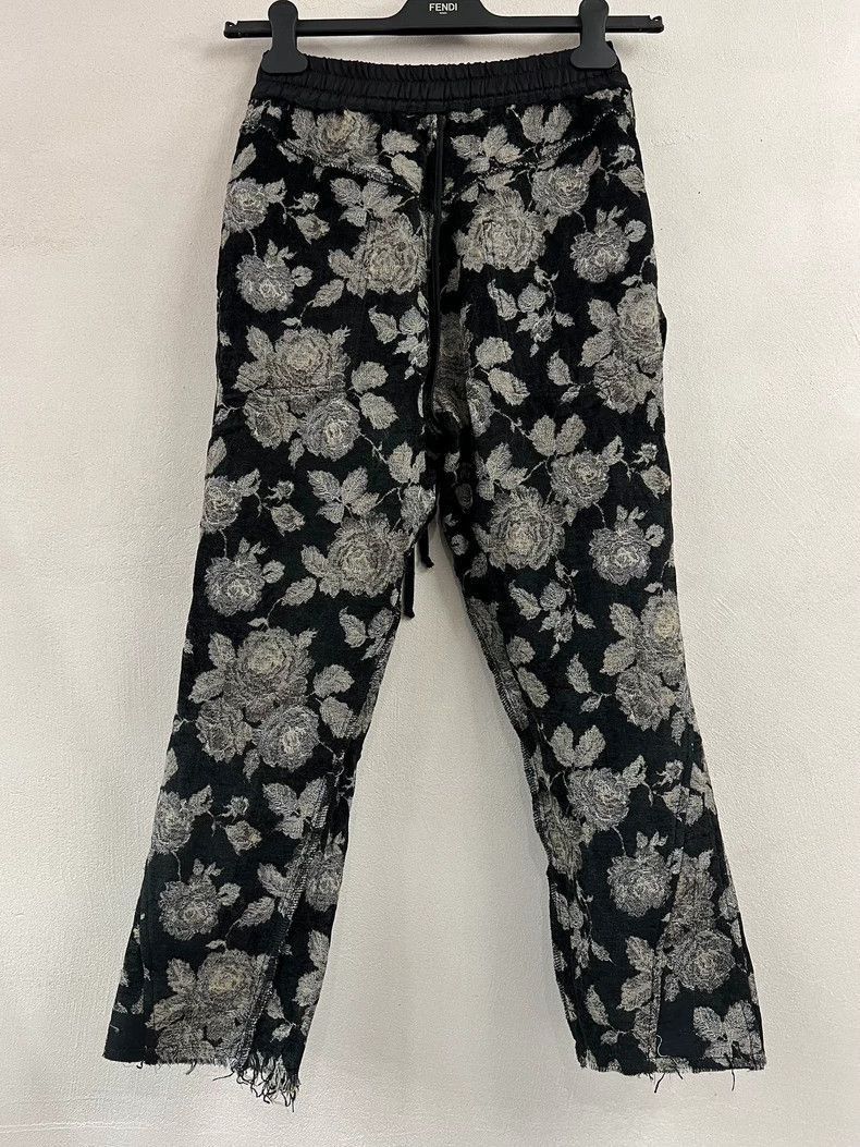 Song For The Mute Song for the Mute Floral Design Pants-2508 Size US 44 / EU 60 - 6 Thumbnail