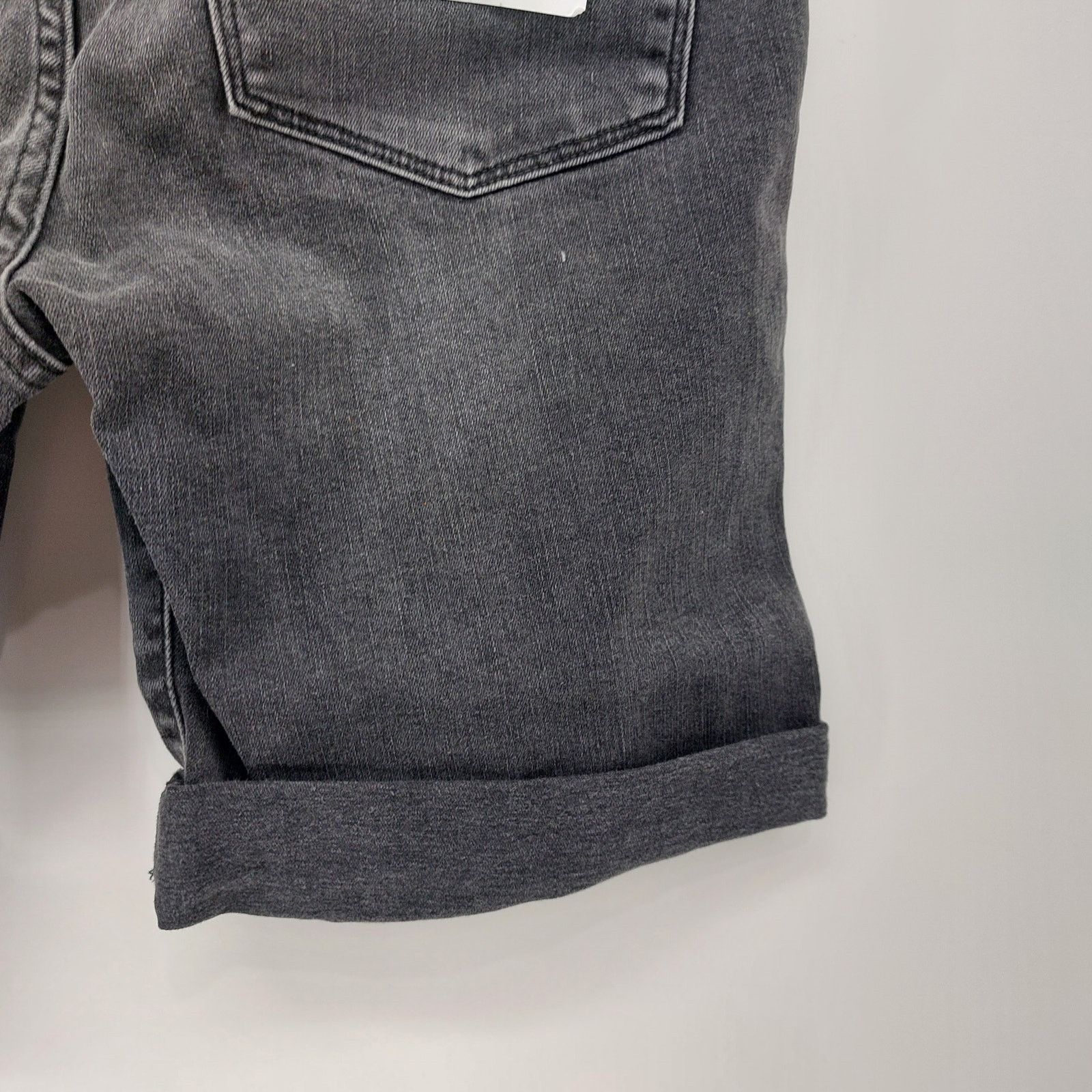 H&M H&M Bermuda Black Denim Shorts High Waist Womens US 6 Size 28" / US 6 / IT 42 - 13 Thumbnail