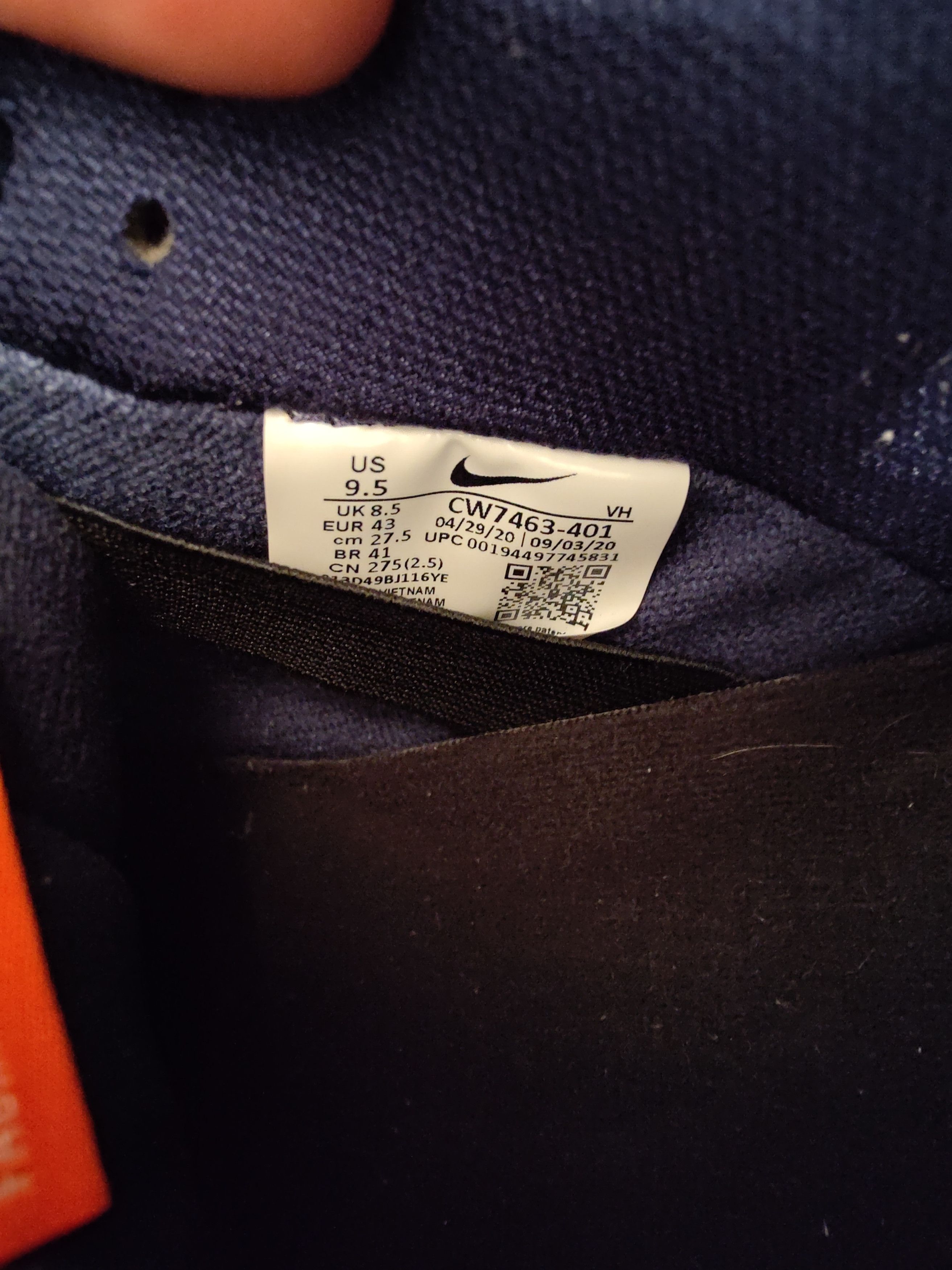 Nike Nike SB Dunk Pro Iso Low Navy/Gum Size US 9.5 / EU 42-43 - 10 Thumbnail