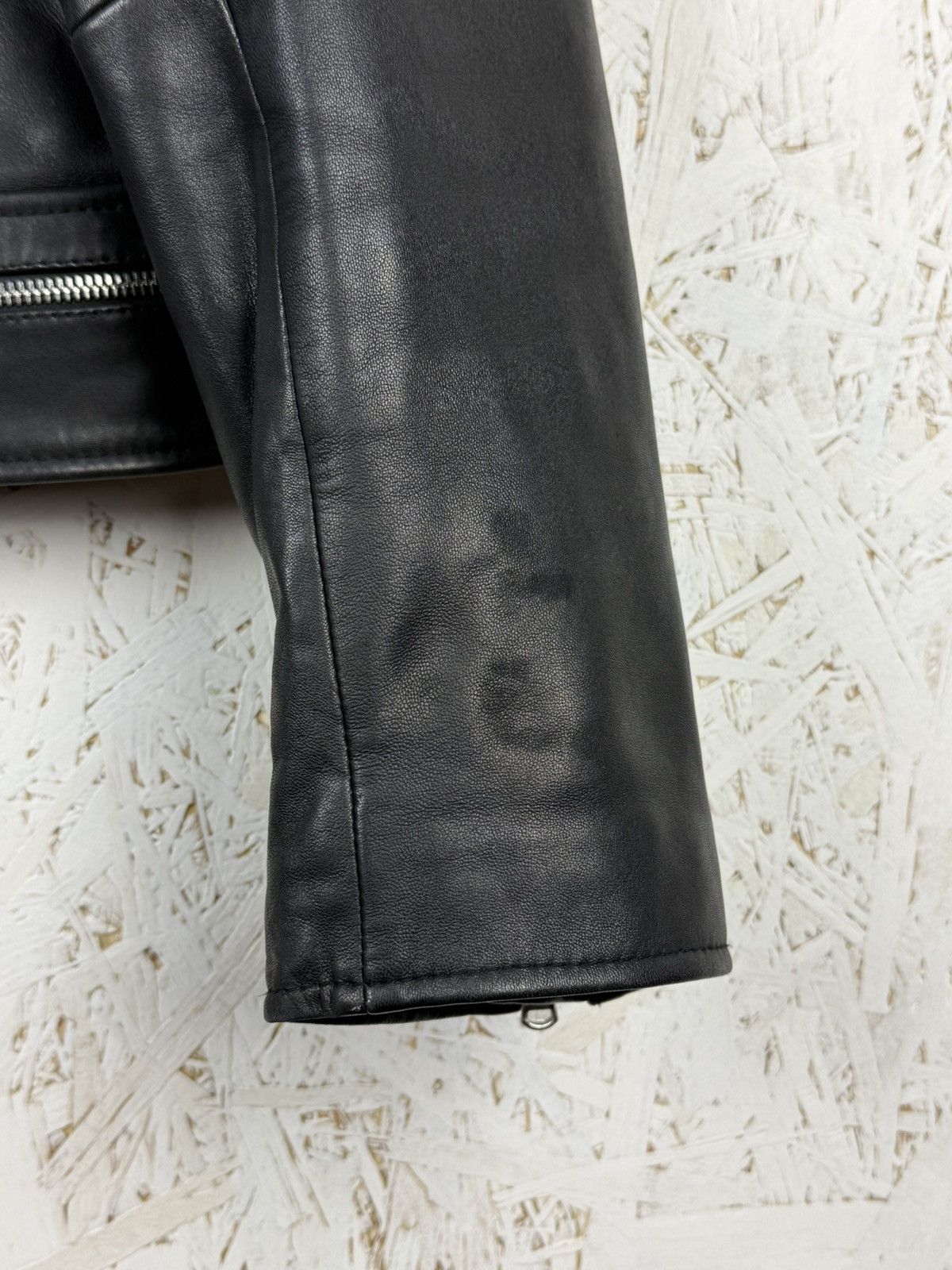 Sandro Sandro Paris Lambskin Black Biker Leather Jacket Size 4 Size L / US 10 / IT 46 - 4 Thumbnail