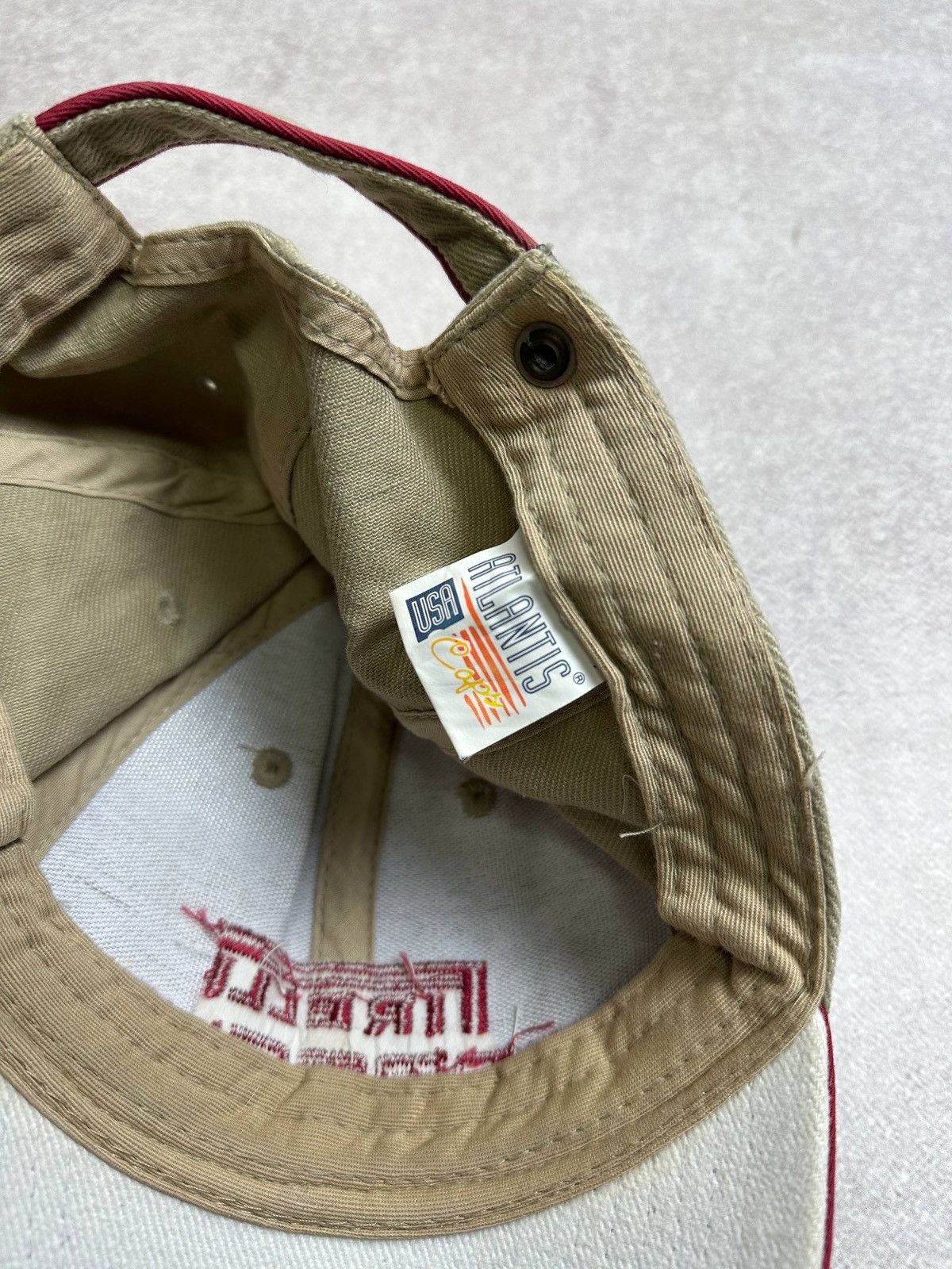 Porsche Design Vintage 90s Porsche Firelli Y2K Racing Cap Os Size ONE SIZE - 5 Thumbnail