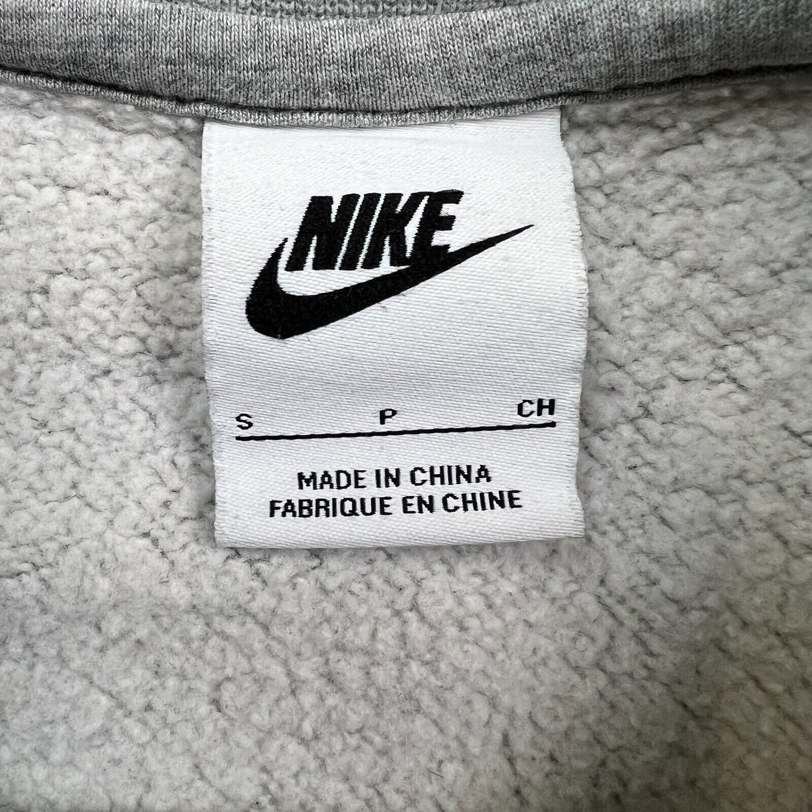 Nike × Vintage Nike Sportswear Sweatshirt Swoosh Fleece Pullover Crewneck Size US S / EU 44-46 / 1 - 5 Thumbnail