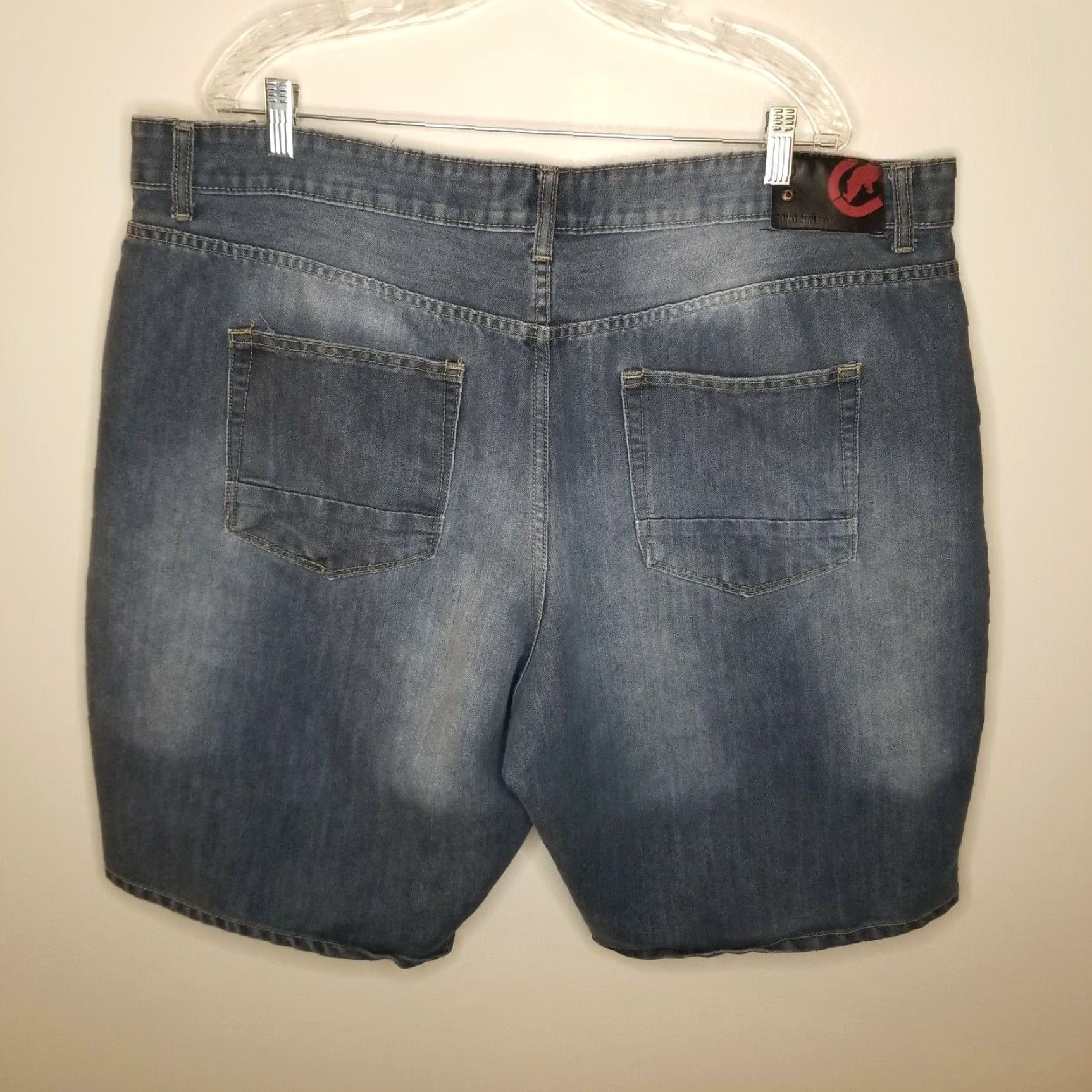 Ecko Unltd. Ecko Unltd Blue Jean Shorts Mens 42 Regular Size US 42 / EU 58 - 4 Thumbnail