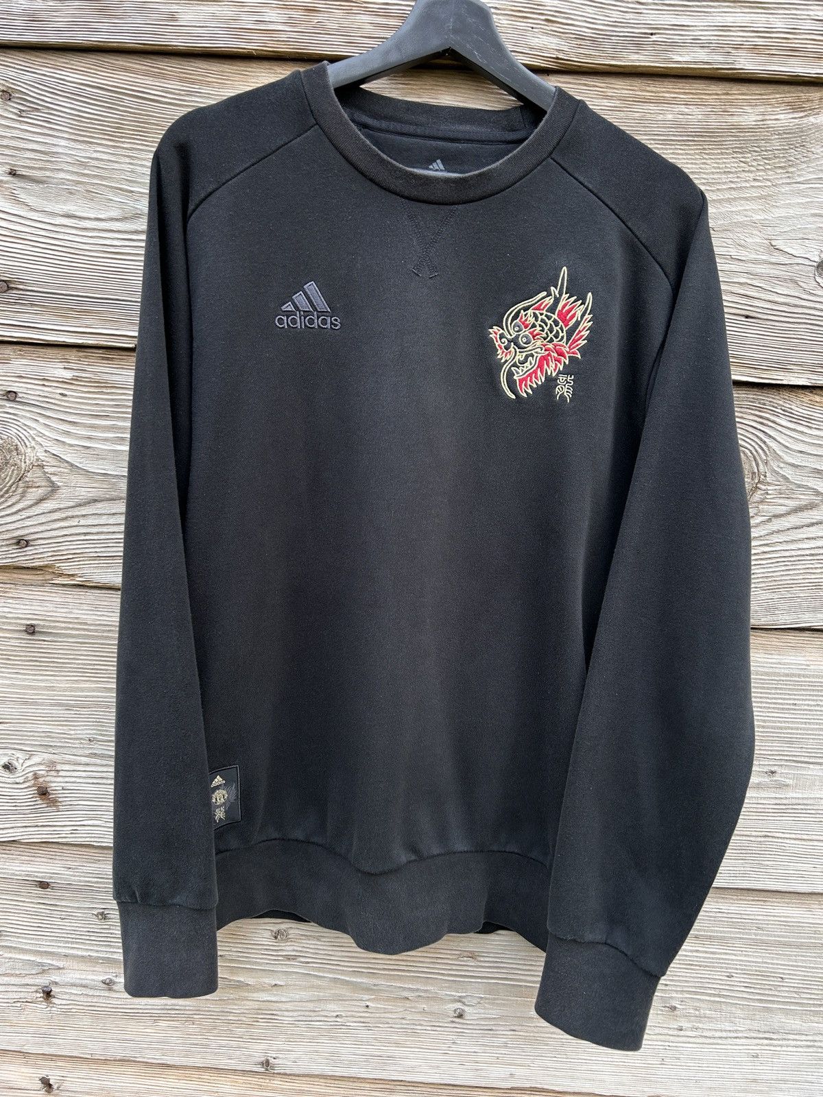 Adidas Adidas Manchester United Chinese New Year Sweatshirt GH0029 Size US M / EU 48-50 / 2 - 1 Thumbnail