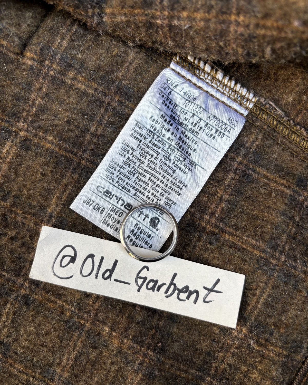 Carhartt Faded Dark Brown Carhartt Detroit Jacket J97 DKB Size US M / EU 48-50 / 2 - 9 Thumbnail