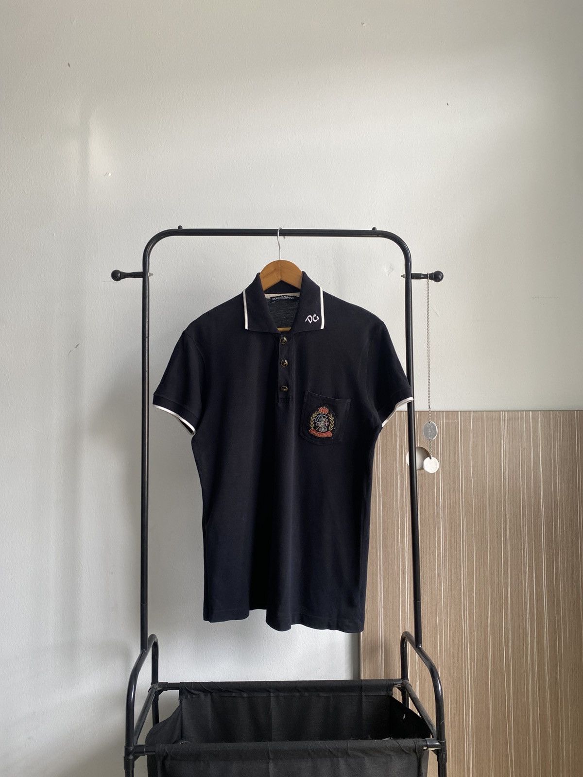 Dolce & Gabbana Vintage FADED Dolce & Gabbana Polo Shirt 🔥 Size US M / EU 48-50 / 2 - 8 Thumbnail