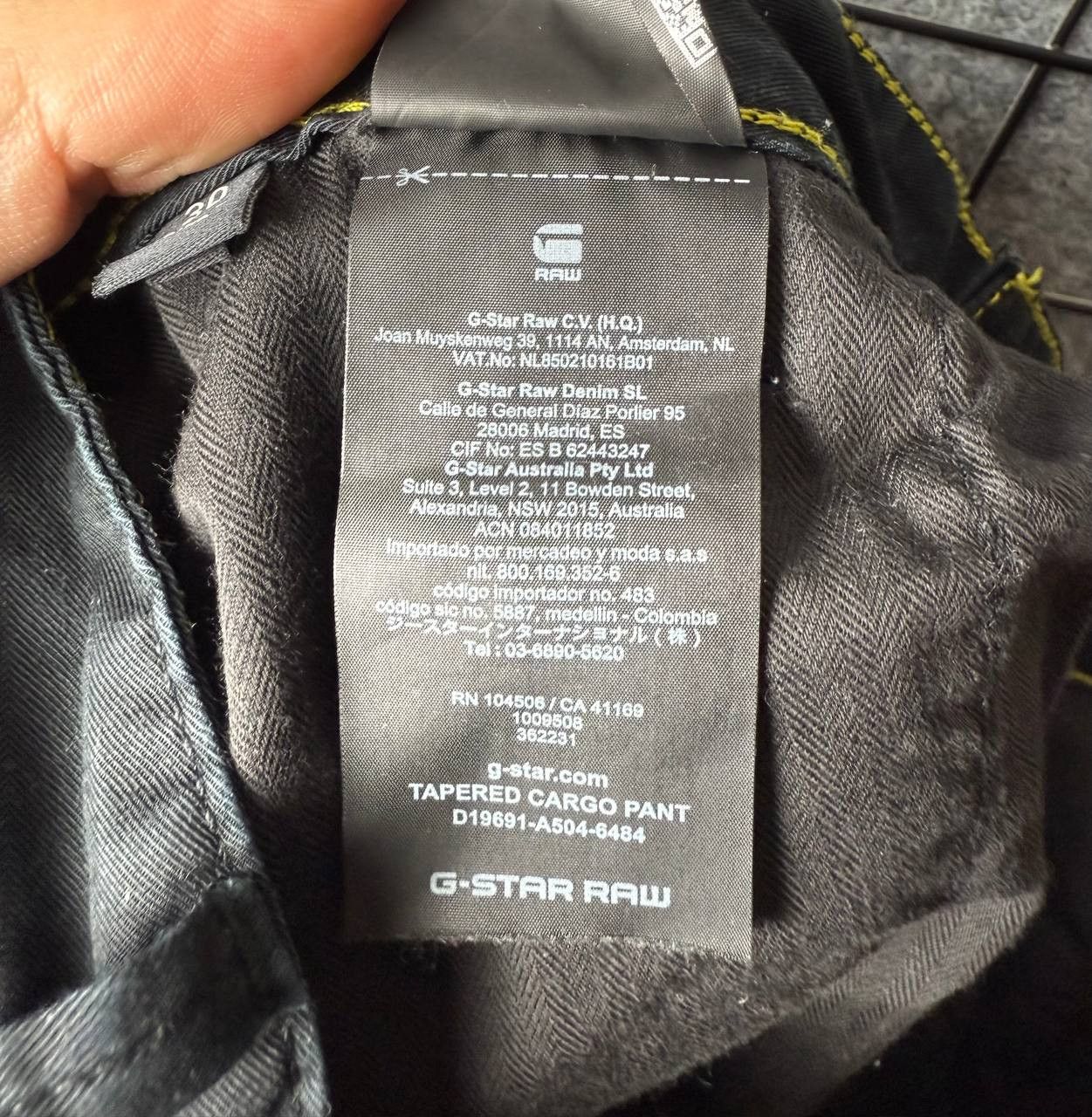 G-Star G-star Raw Tapered Cargo Pants size 30 Size US 30 / EU 46 - 11 Thumbnail