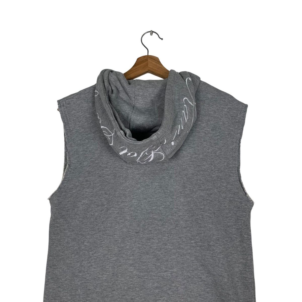 Karl Kani KARL KANI Embroidery Big Logo Sleeveless Hoodies #1244-C56 Size US M / EU 48-50 / 2 - 8 Thumbnail
