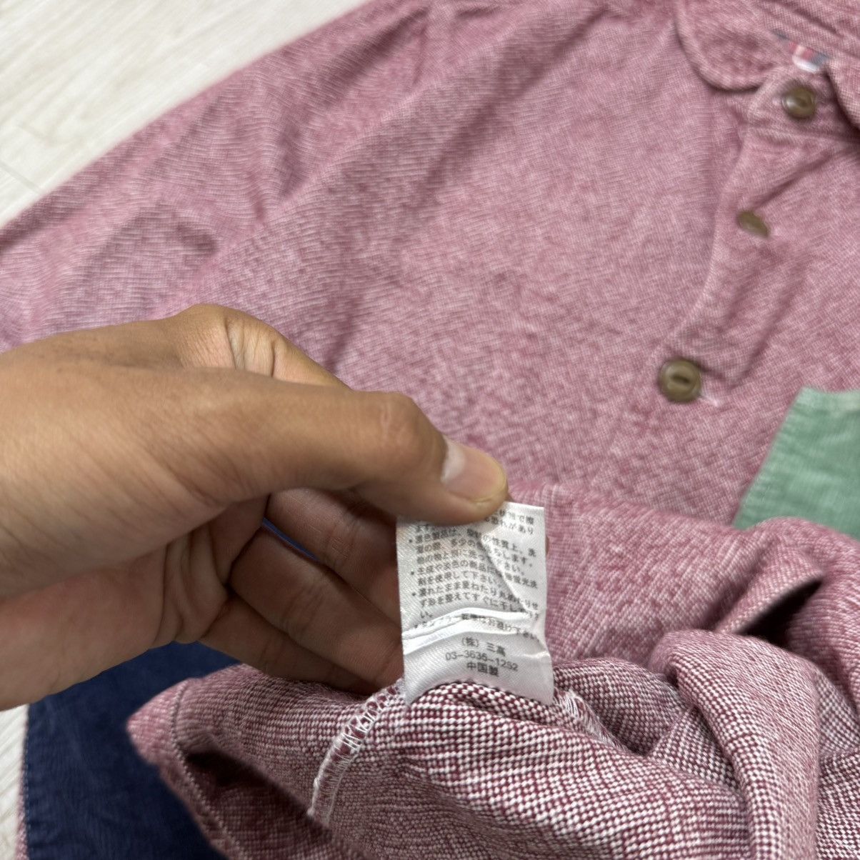 Japanese Brand Corisco 3pocket corduroy misty outer button shirt Size US M / EU 48-50 / 2 - 6 Thumbnail