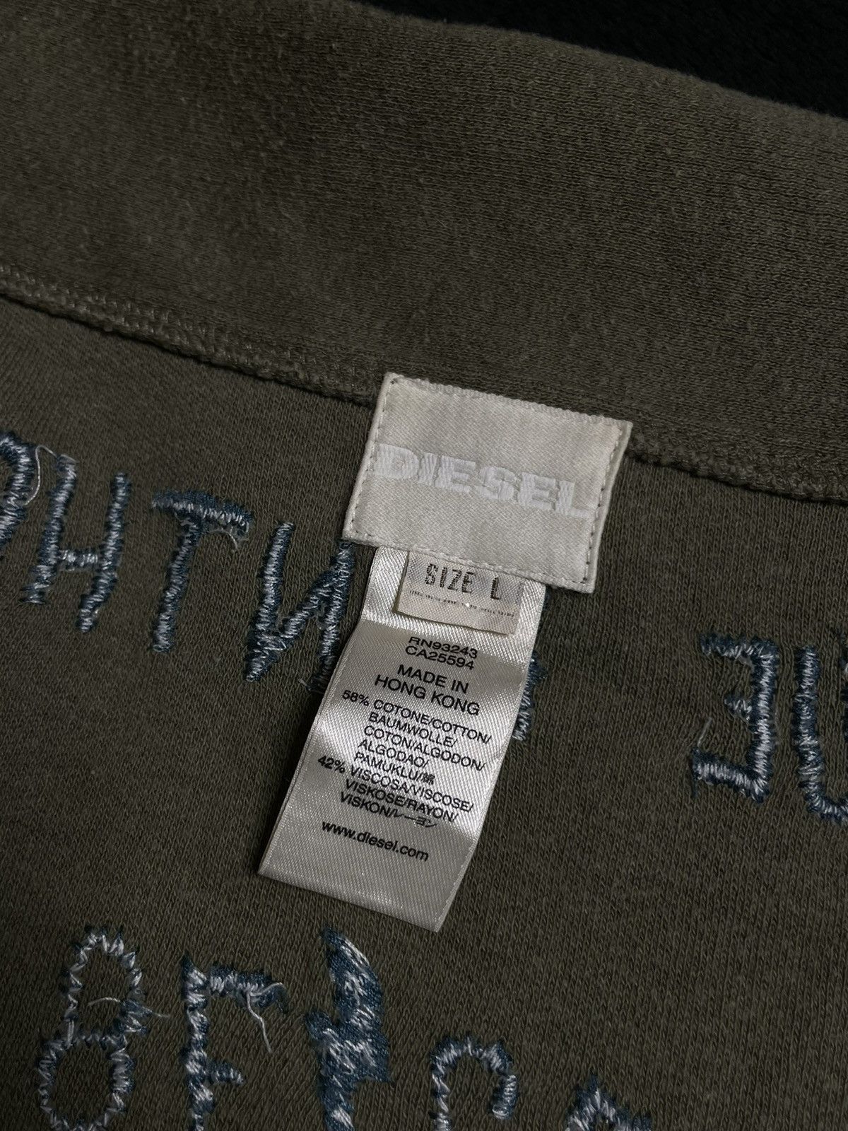 Diesel Archive Diesel 12/78 Blue Panters Sweatshirt Woman‘s Size S Size S / US 4 / IT 40 - 7 Thumbnail