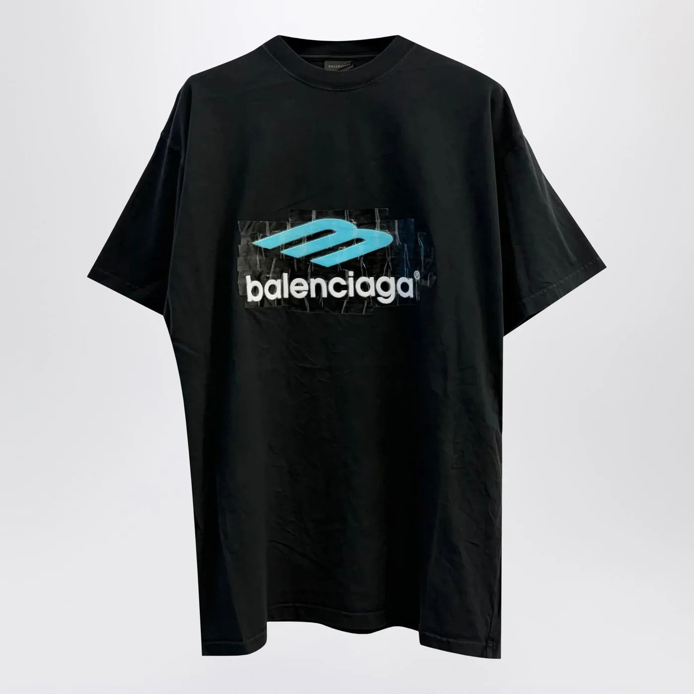 os11x0326 Oversized T-Shirt in Black