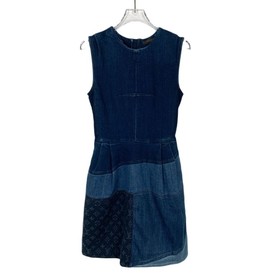 Louis Vuitton Louis Vuitton Logo Monogram Patchwork Round-Neck Sleeveless Size XXS / US 00 / IT 34 - 1 Thumbnail