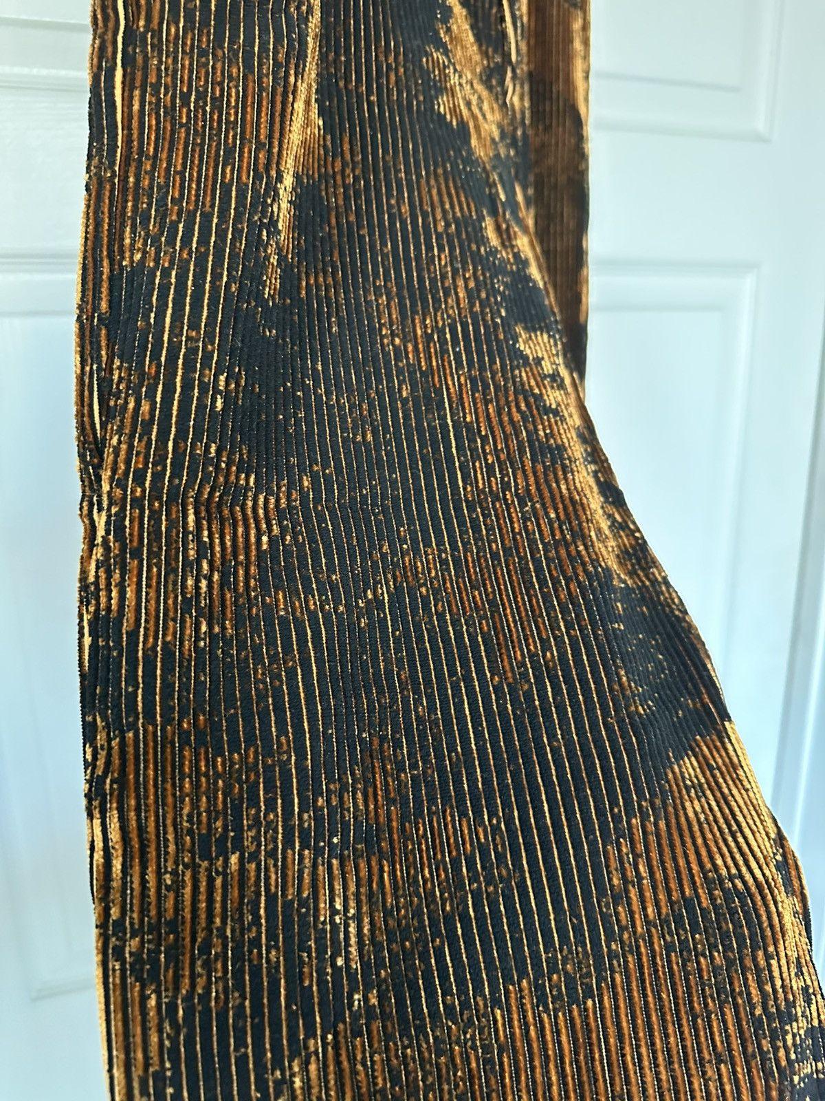 Sefr Séfr - Artemesia Straight-Leg Printed Corduroy Trousers Size US 33 - 3 Thumbnail