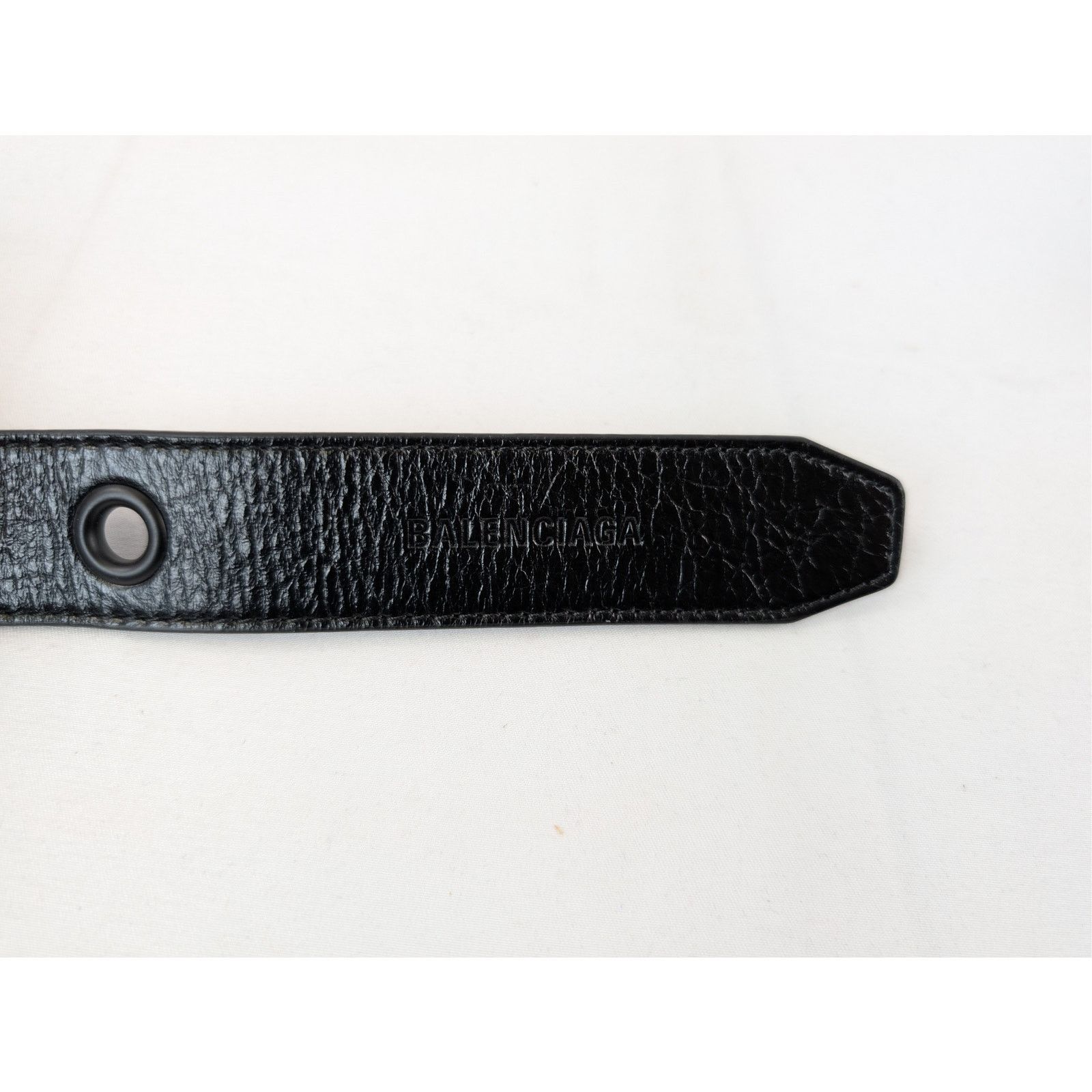 Balenciaga o1rshd1 Size: 95 / Le Cagole Belt 30 in Black Size 38 - 7 Thumbnail