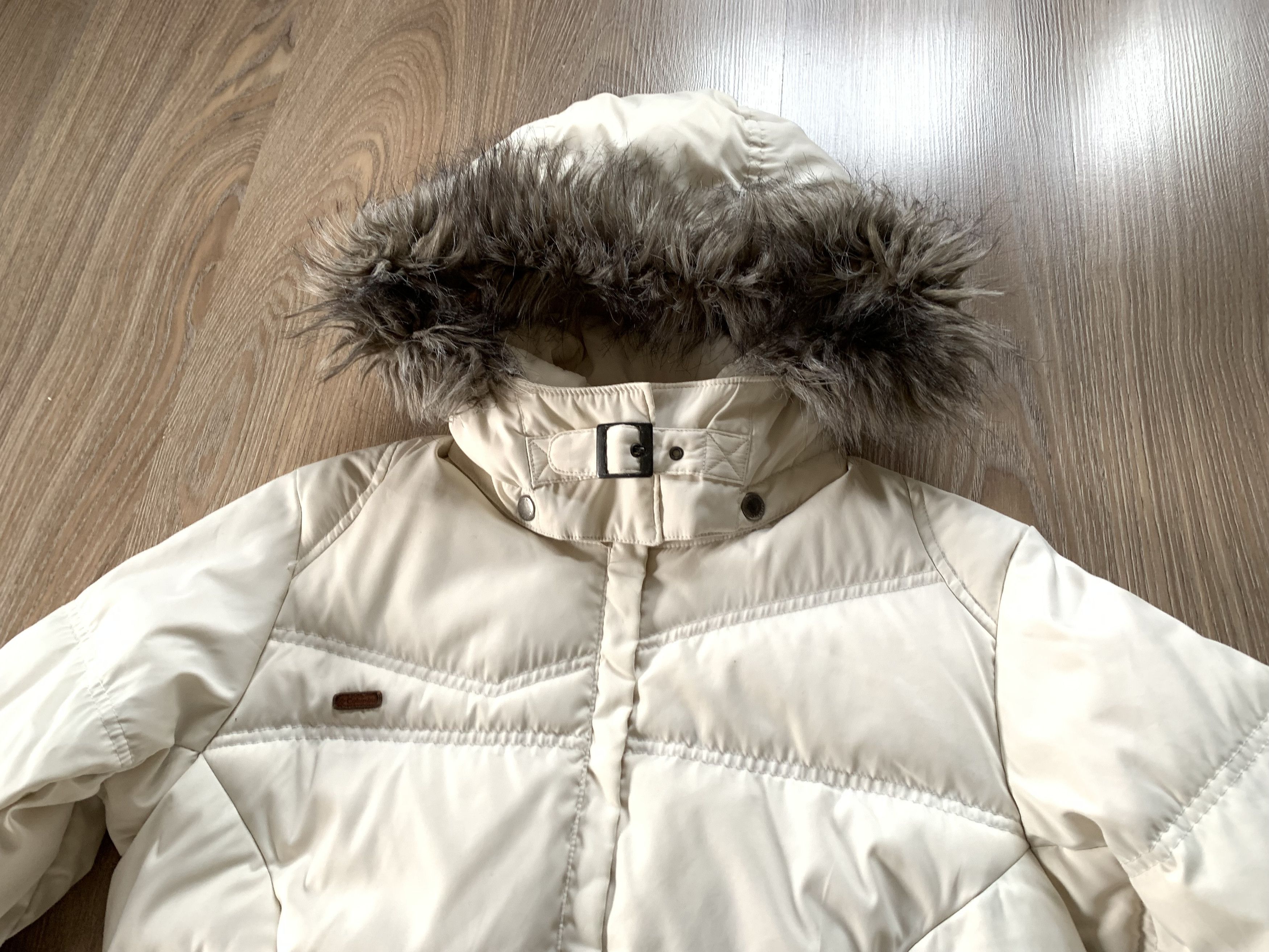 Columbia Columbia Women Down Beige Jacket Parka Size XS / US 0-2 / IT 36-38 - 4 Thumbnail