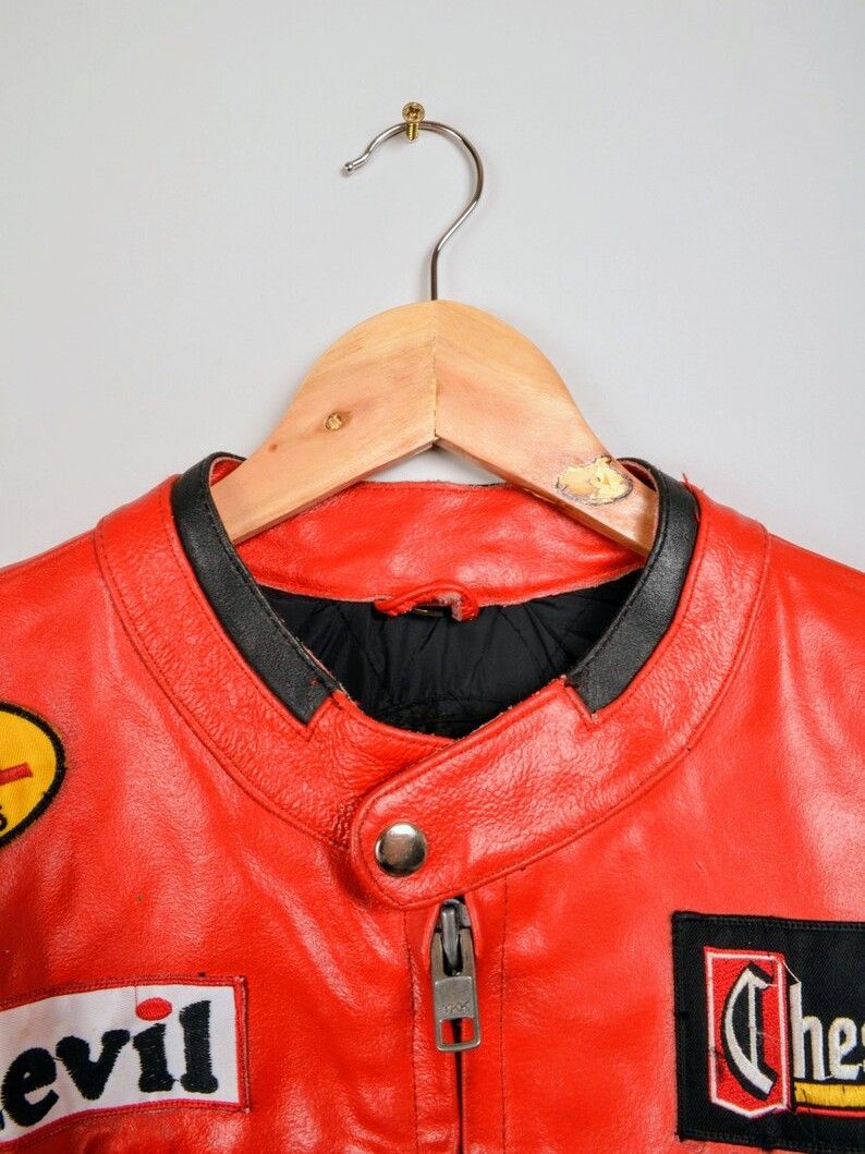 Ferrari 🔥 Vintage Ferrari 🔥 90s Racing Leather Jacket Streetwear Size US XL / EU 56 / 4 - 7 Thumbnail