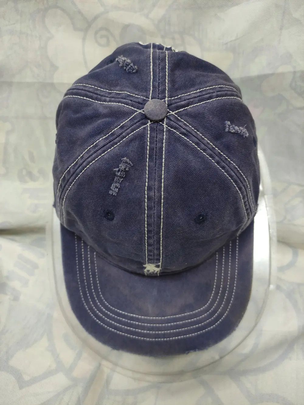 Polo Ralph Lauren POLO RALPH LAUREN VINTAGE CAP DISTRESSED DESIGN Size ONE SIZE - 7 Thumbnail
