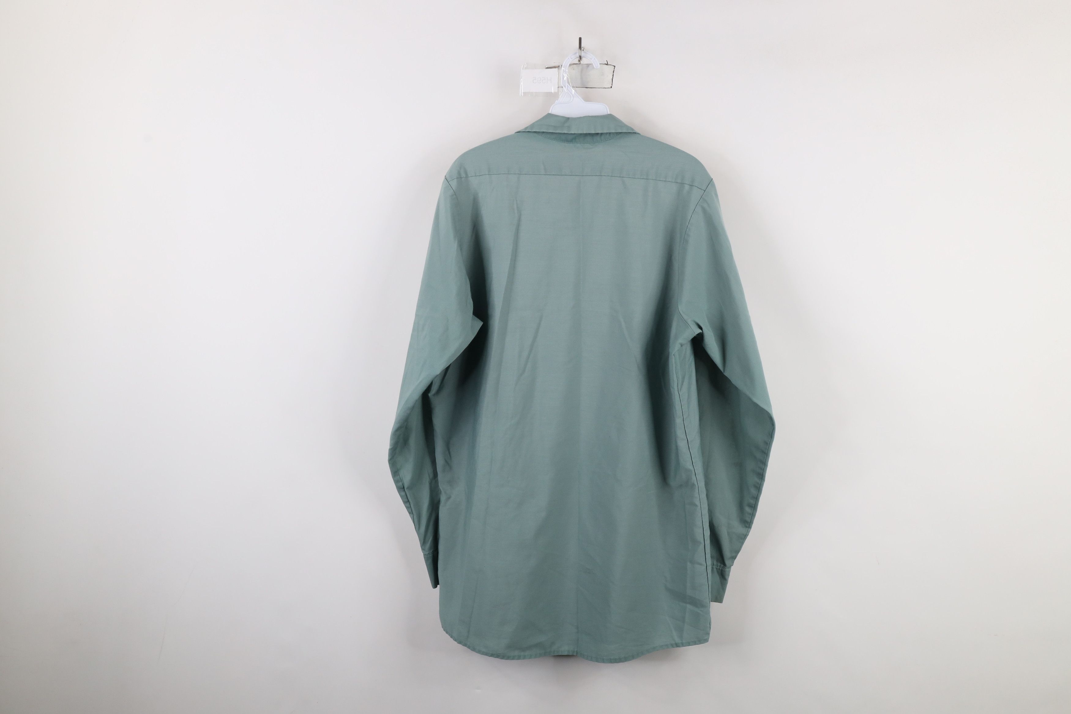 Vintage Vintage 70s Streetwear Workwear Mechanic Button Shirt USA Size US M / EU 48-50 / 2 - 12 Thumbnail