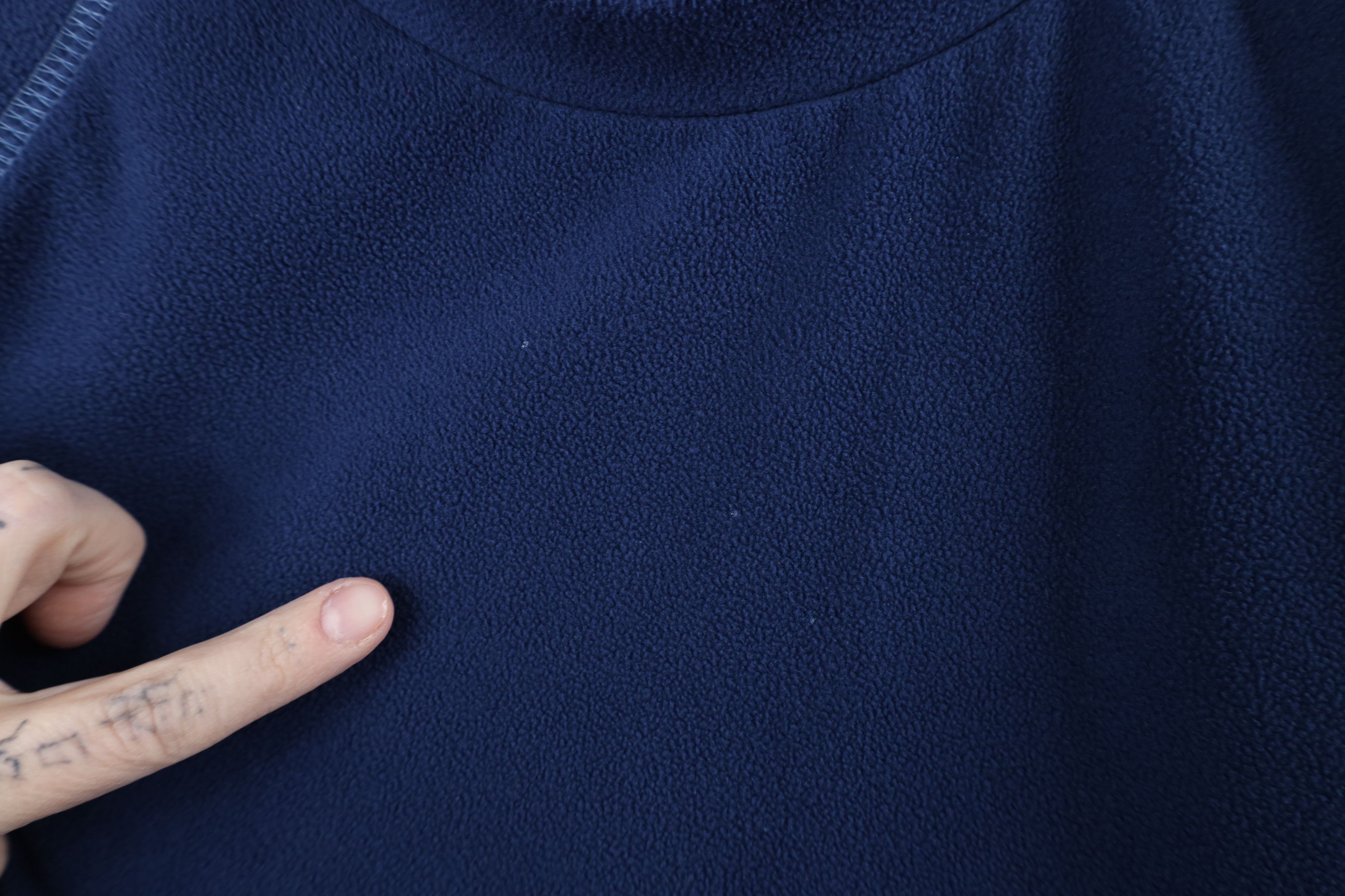 Cabelas × Vintage Vintage Cabelas Fleece Long Sleeve Crewneck Sweater Blue Size US XXL / EU 58 / 5 - 4 Thumbnail