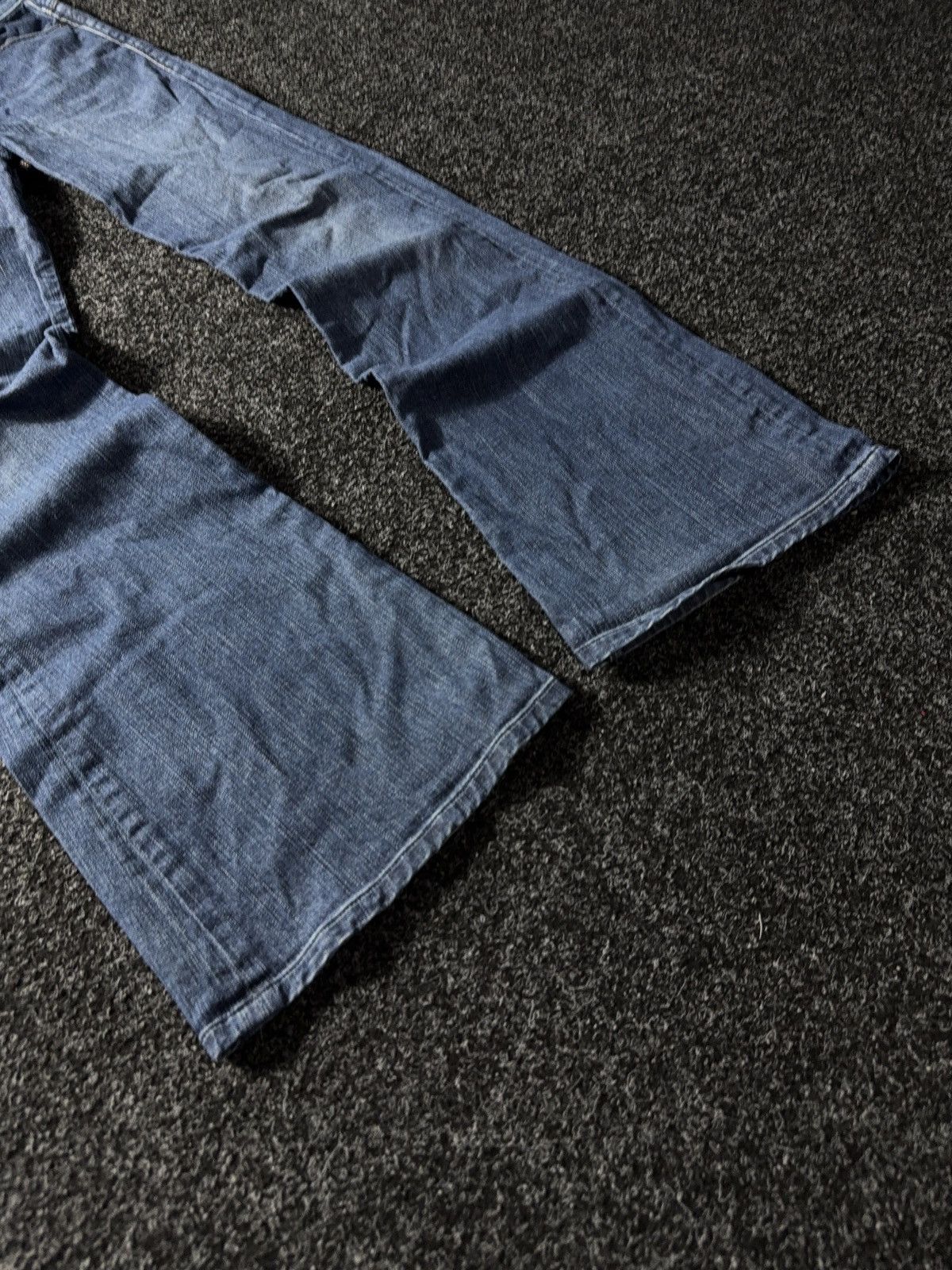 Hysteric Glamour × If Six Was Nine × Wrangler 2000s flared wrangler denim pants jeans y2k style Size 29" - 4 Thumbnail