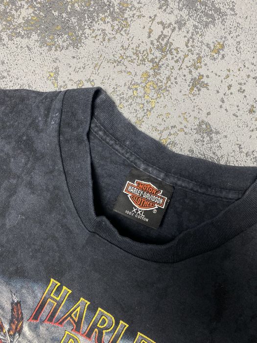 Vintage Vintage 1991 Harley Davidson 'Ride Like The Wind' TShirt Grailed