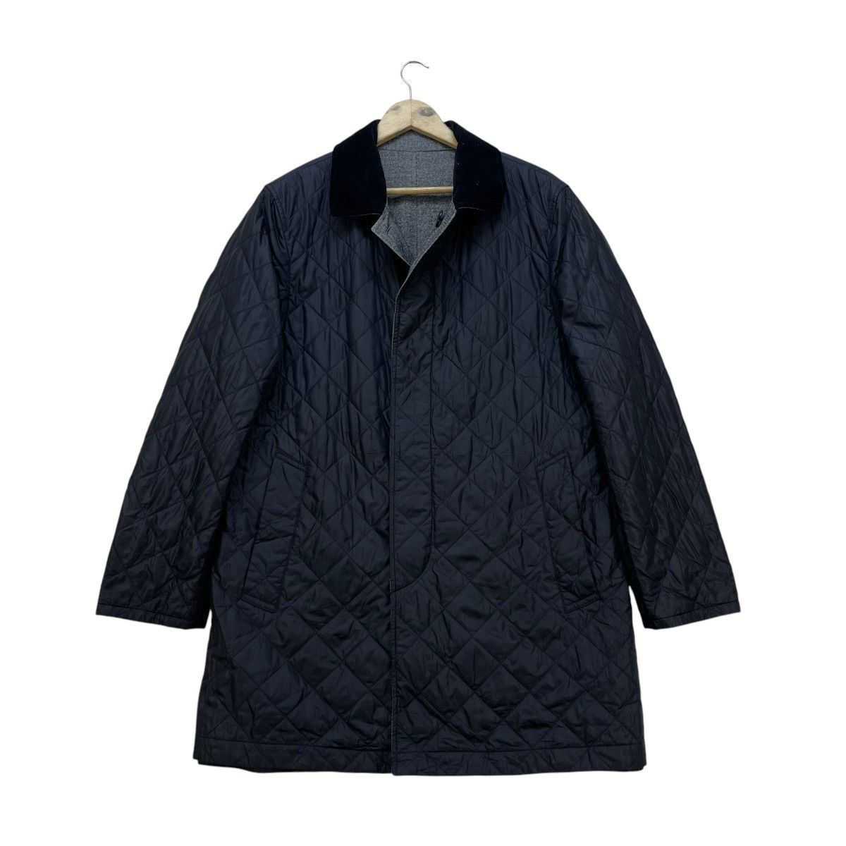 Designer × Mackintosh 💥Vintage Mackintosh Philosophy Reversible Long Coat Jacket Size US M / EU 48-50 / 2 - 7 Thumbnail