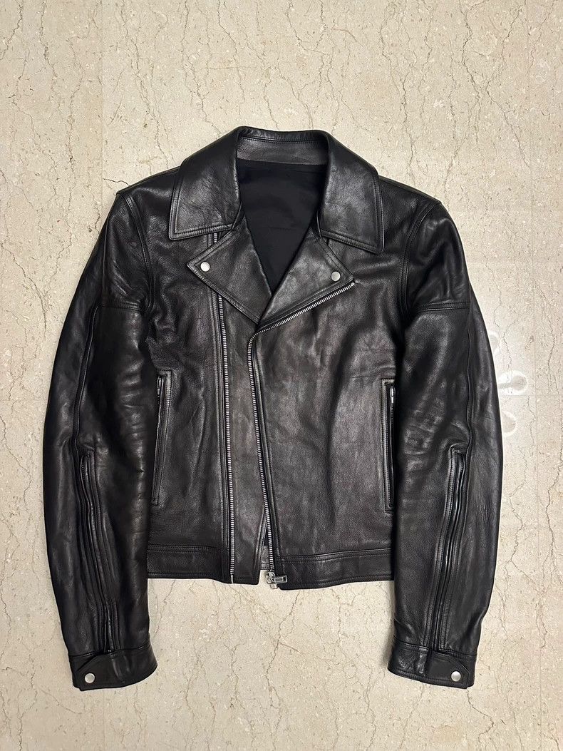 Rick Owens Rick Owens Mollino leather jacket | Grailed