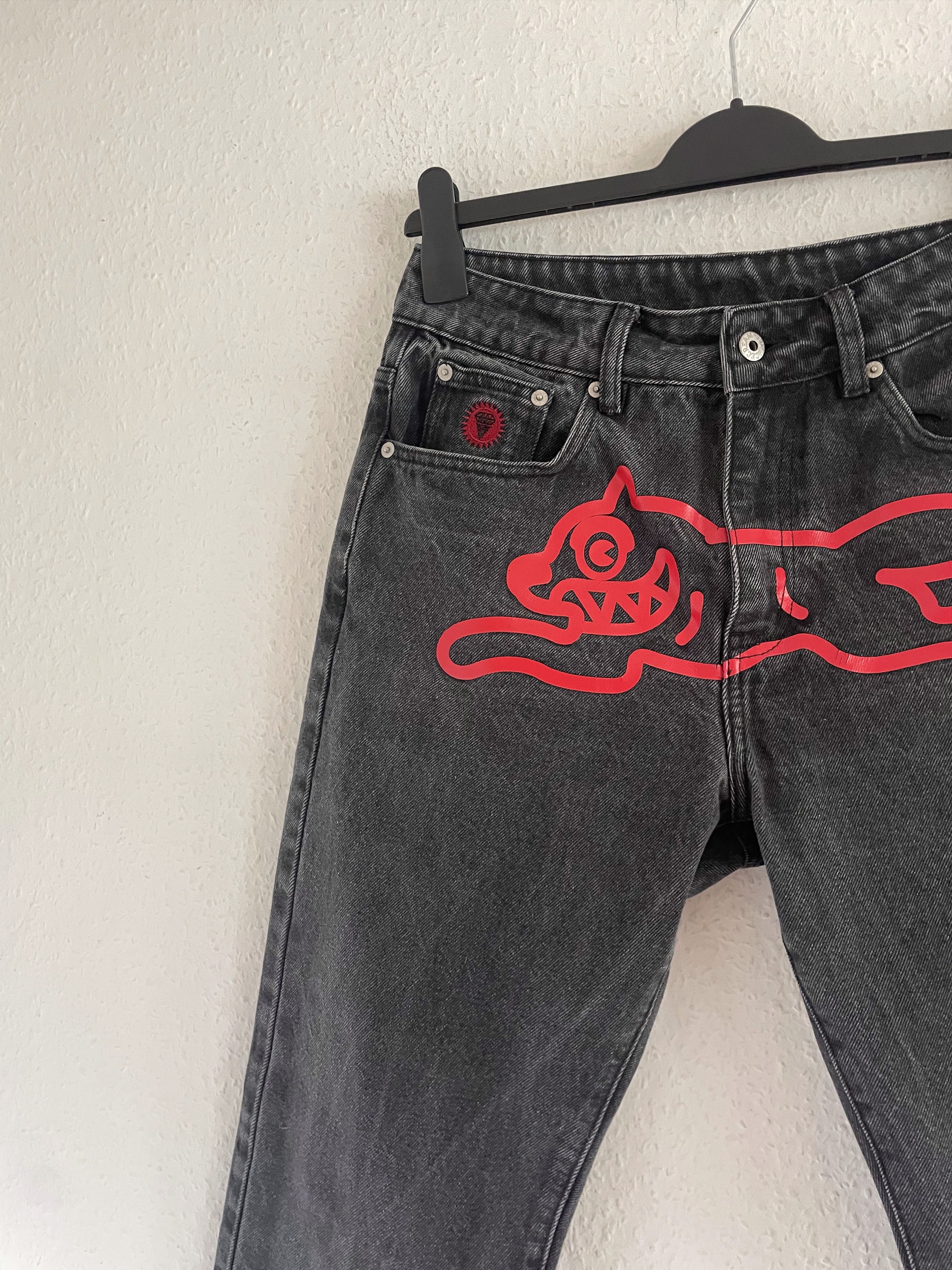 Icecream Running Dog Crotch Print Jeans Size US 30 / EU 46 - 4 Thumbnail