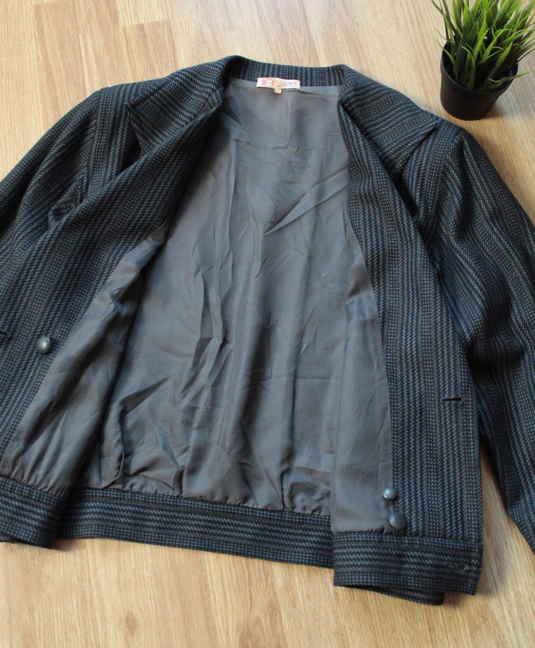 Vintage 🔥 Loewe Madrid 1846 Vintage Jacket Retro Blazer Oversize Size M / US 6-8 / IT 42-44 - 5 Thumbnail