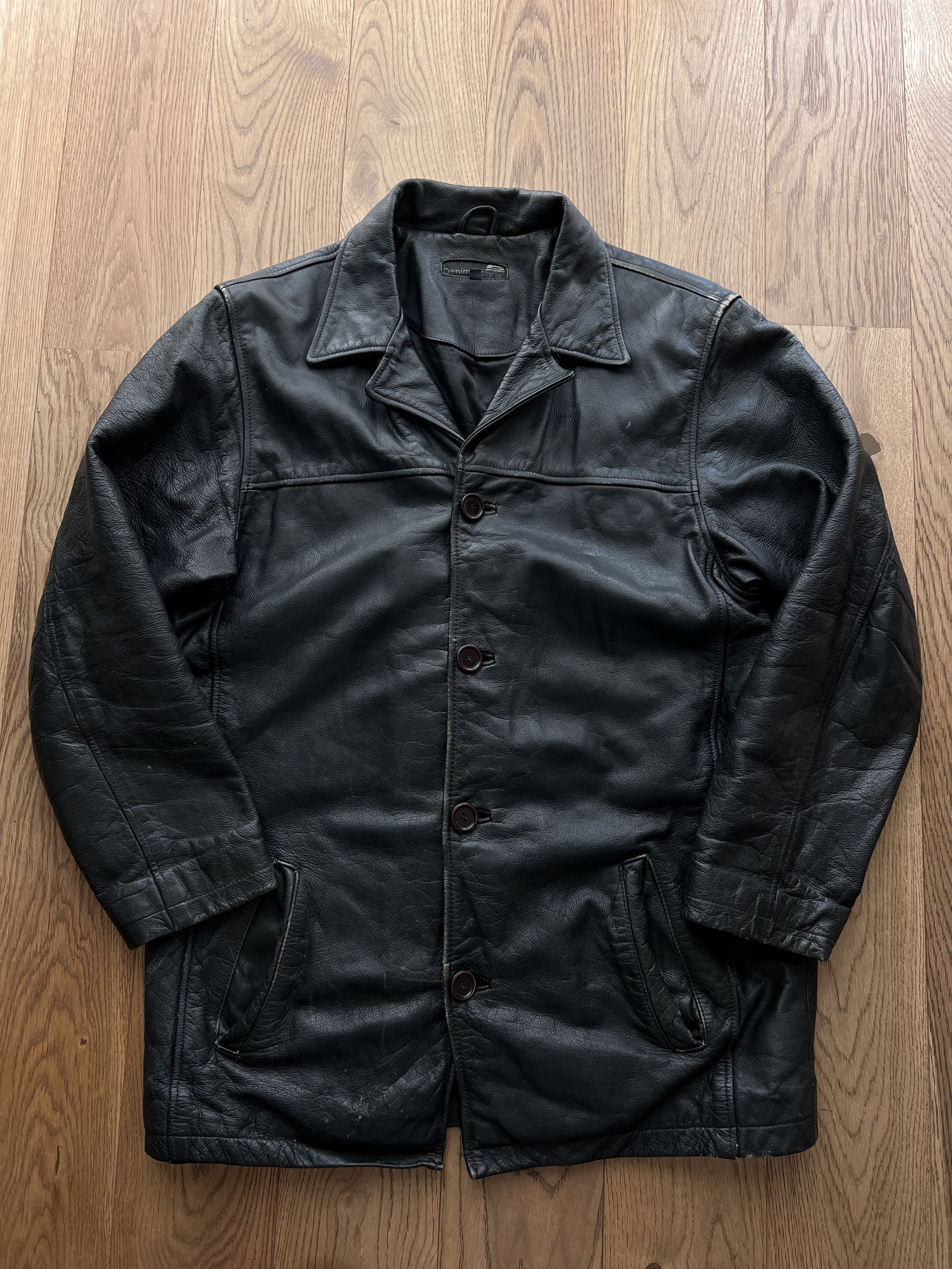 If Six Was Nine 14th Addiction Yohji Yamamoto style leather jacket LGB Boxy Size US L / EU 52-54 / 3 - 3 Thumbnail