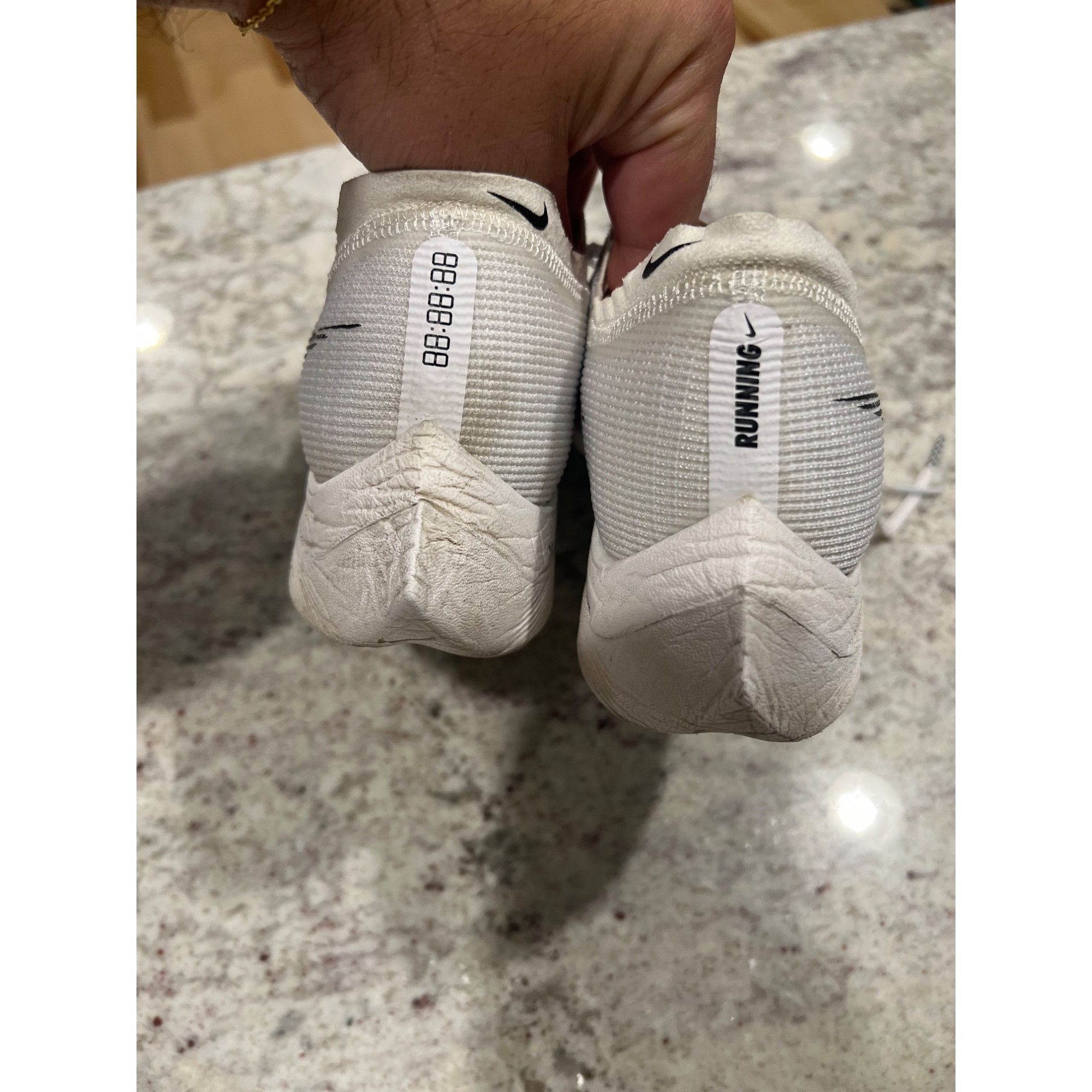 Nike Nike ZOOMX VAPORFLY NEXT% 2 'WHITE METALLIC SILVER' Shoes - Size US 8.5 / EU 41-42 - 5 Thumbnail