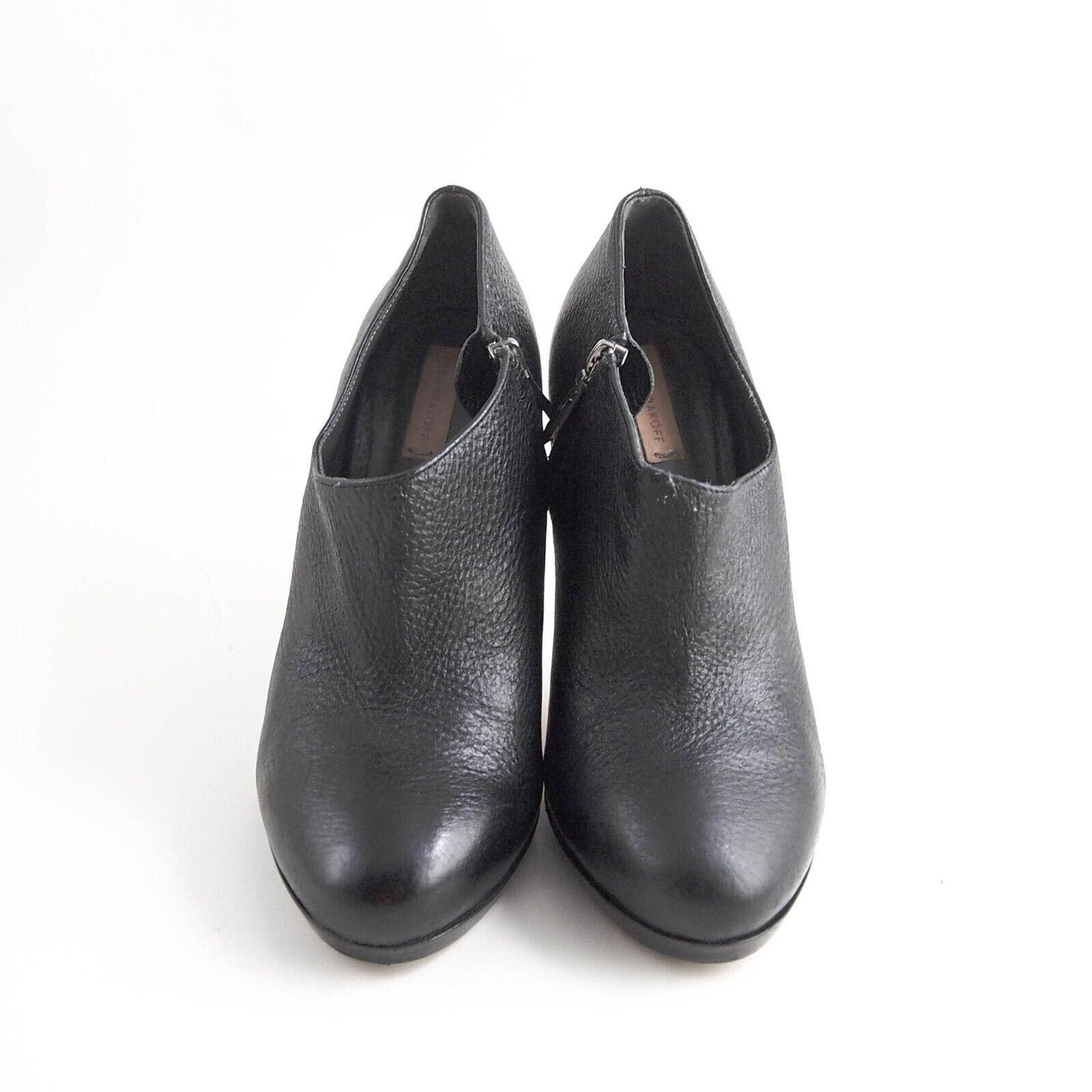 Other Reed Krakoff Booties Black Leather Womens US 8.5 EU 38.5 Size US 8.5 / IT 38.5 - 3 Thumbnail