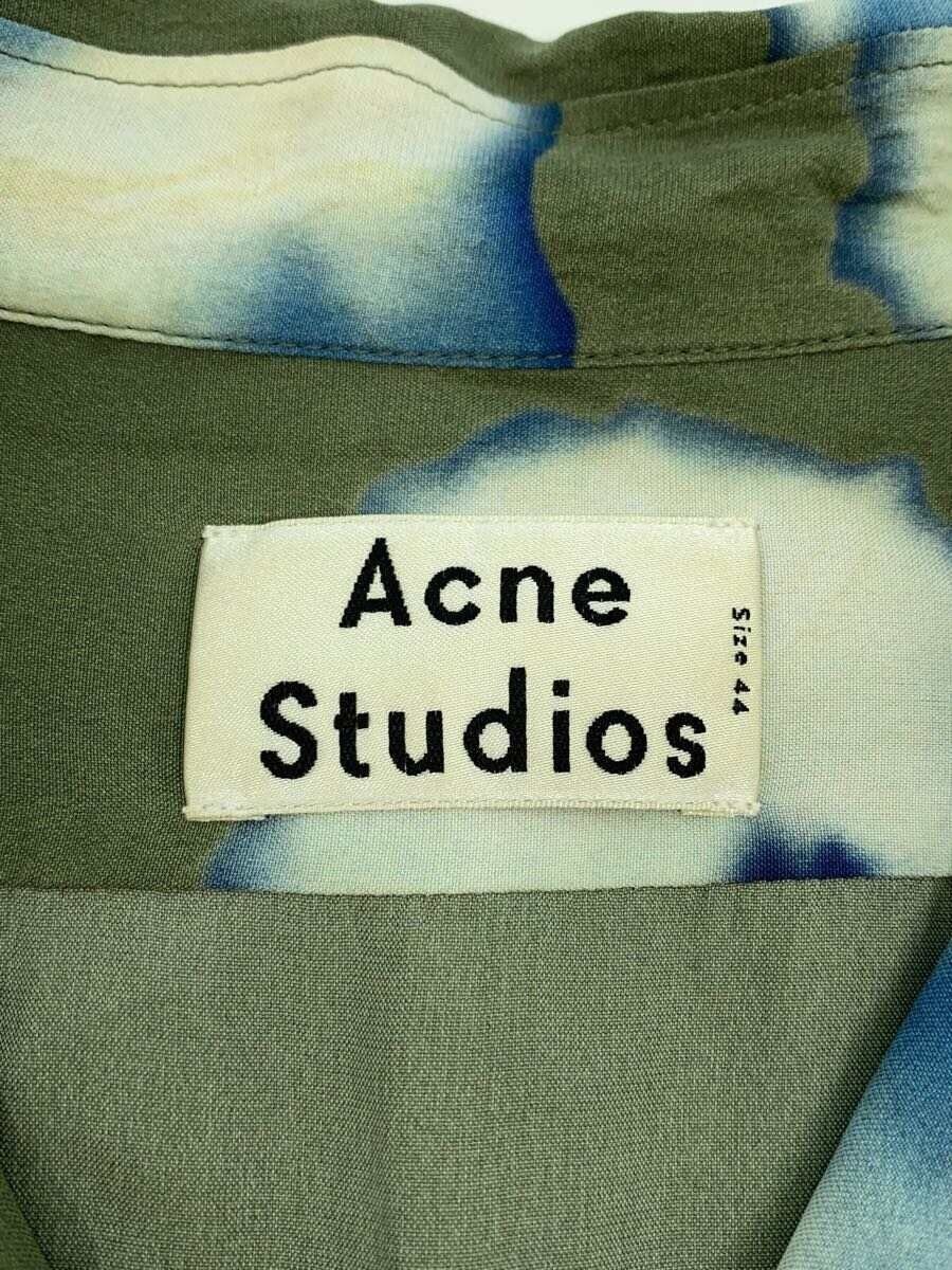 Acne Studios Cloud Print Short Sleeve Button Shirt Size US S / EU 44-46 / 1 - 7 Thumbnail