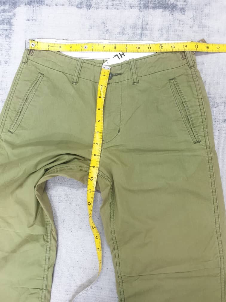 Margaret Howell Margaret Howell green olive pant Size US 29 - 12 Thumbnail