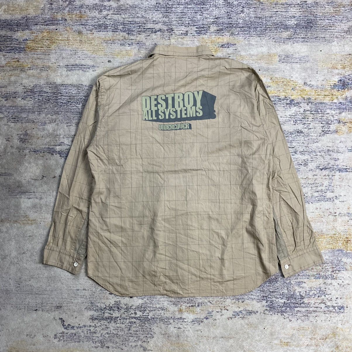 Under Armour undercover AW 2000-2001 Melting pot button shirt Size US M / EU 48-50 / 2 - 2 Thumbnail
